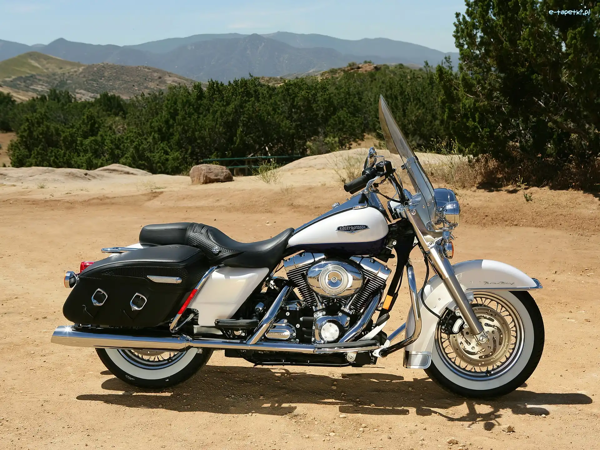 Boczne, Sakwy, Harley Davidson Road King