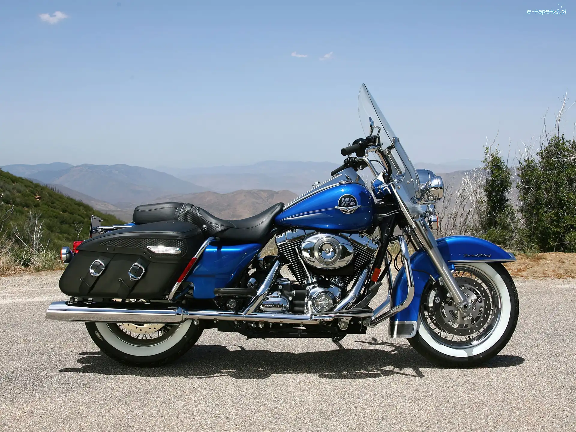 Harley Davidson Road King, Niebieski