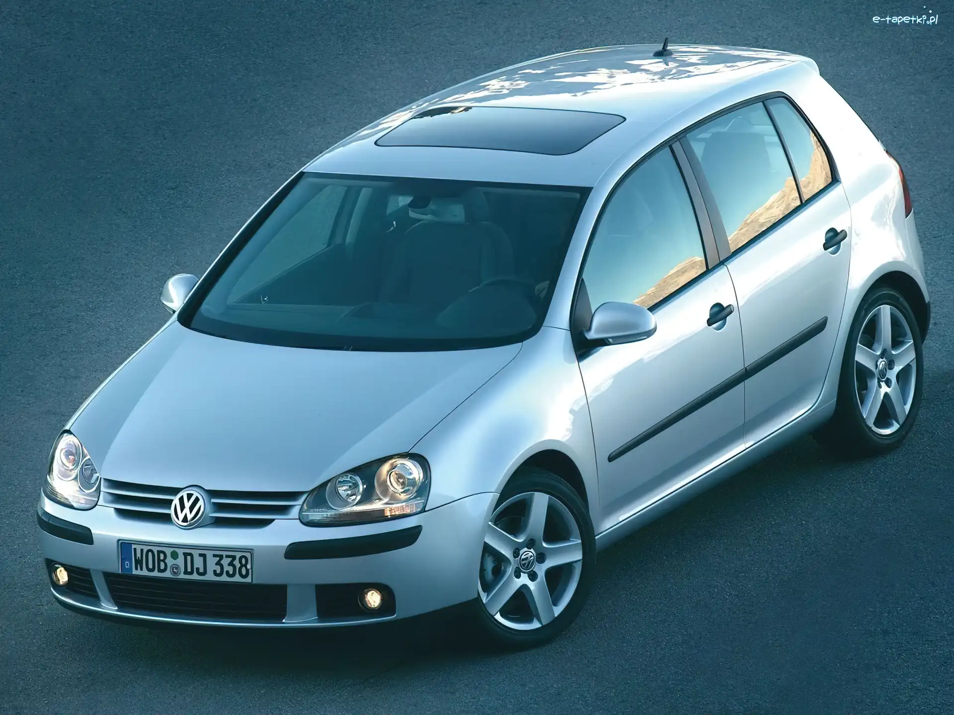 Szyberdach, Srebrny, Golf 5