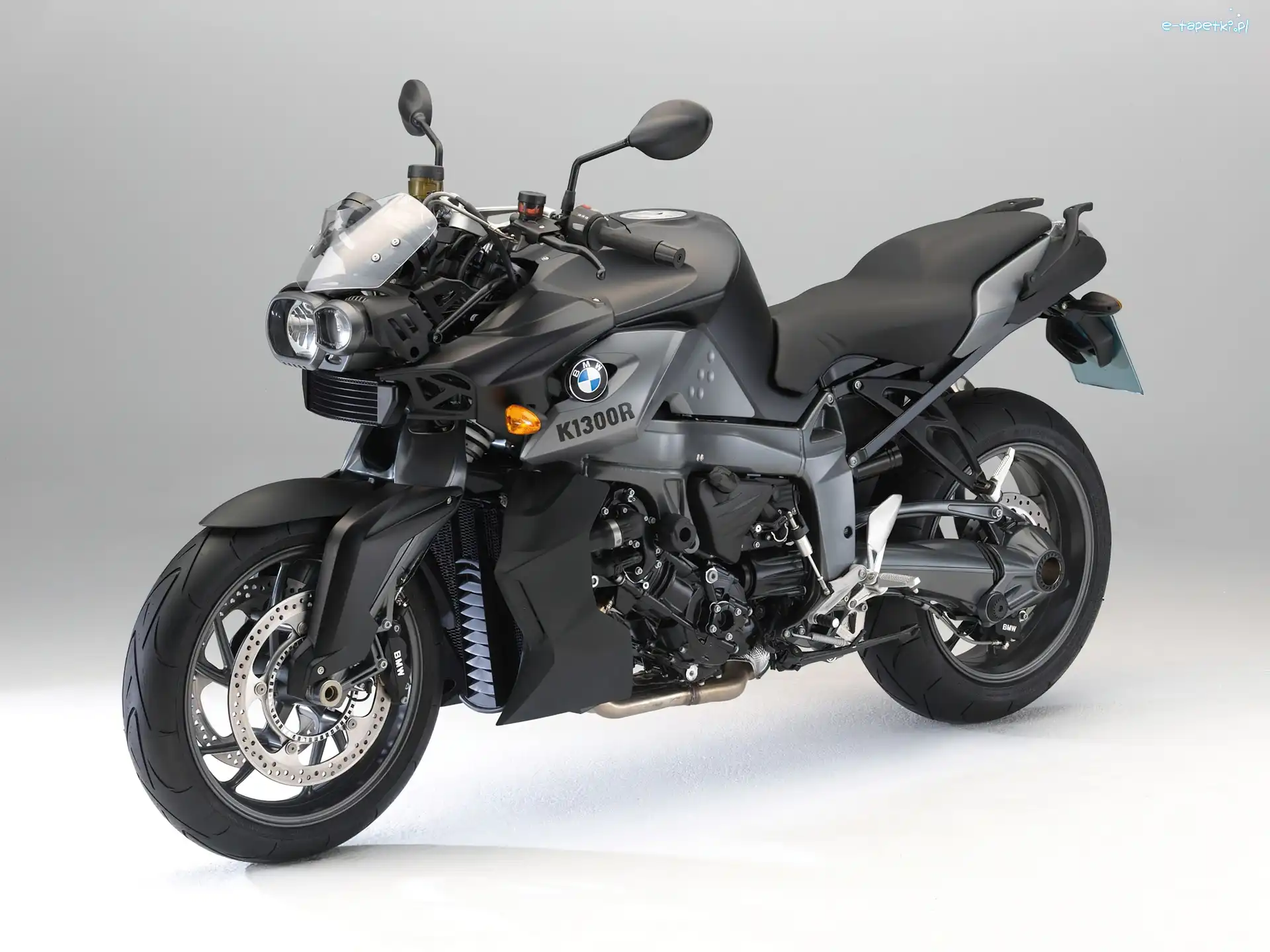 BMW K1300R, Lampa, Podwójna, Czarne