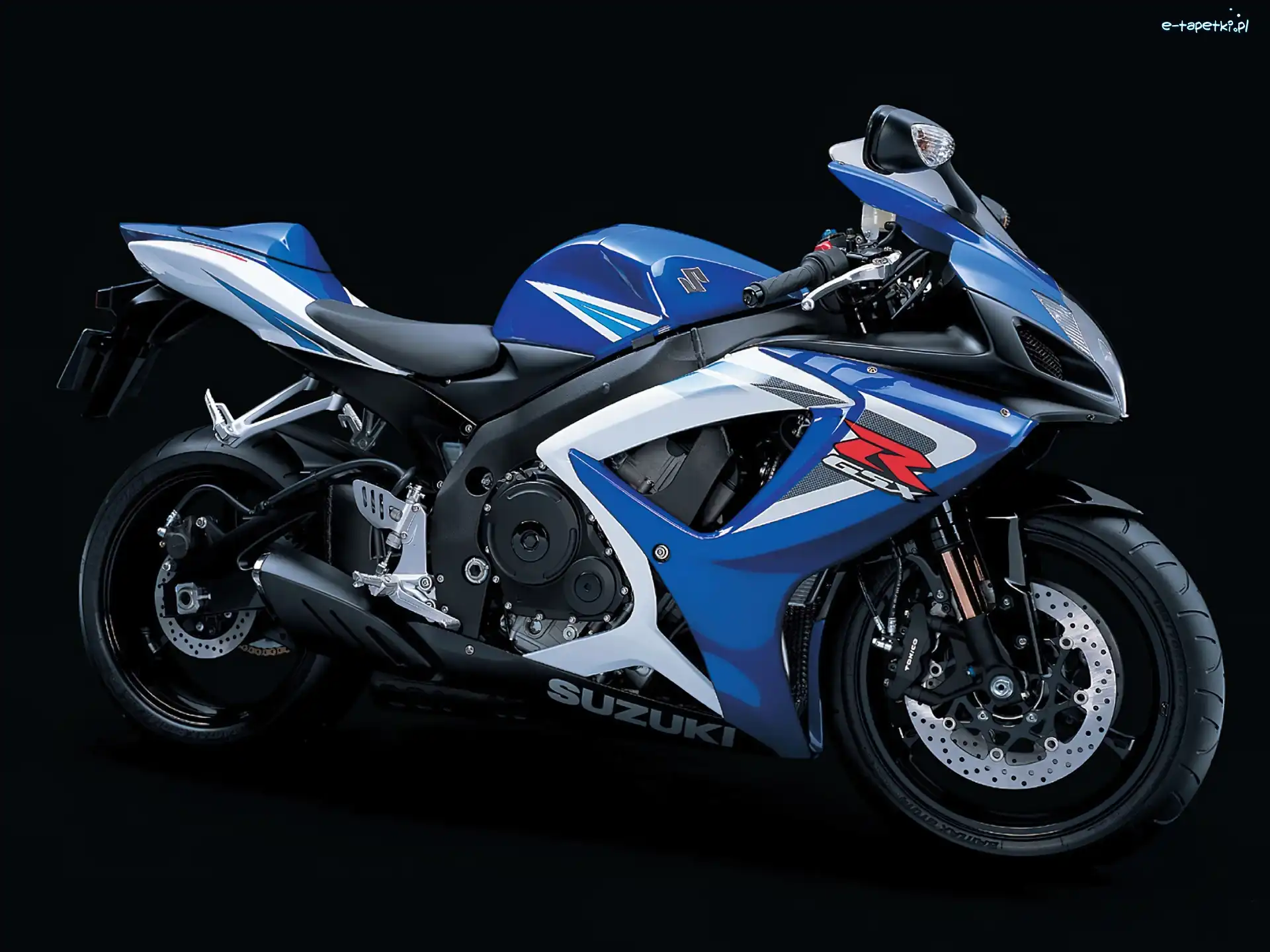 Malowanie, Niebieskie, Suzuki GSX-R750