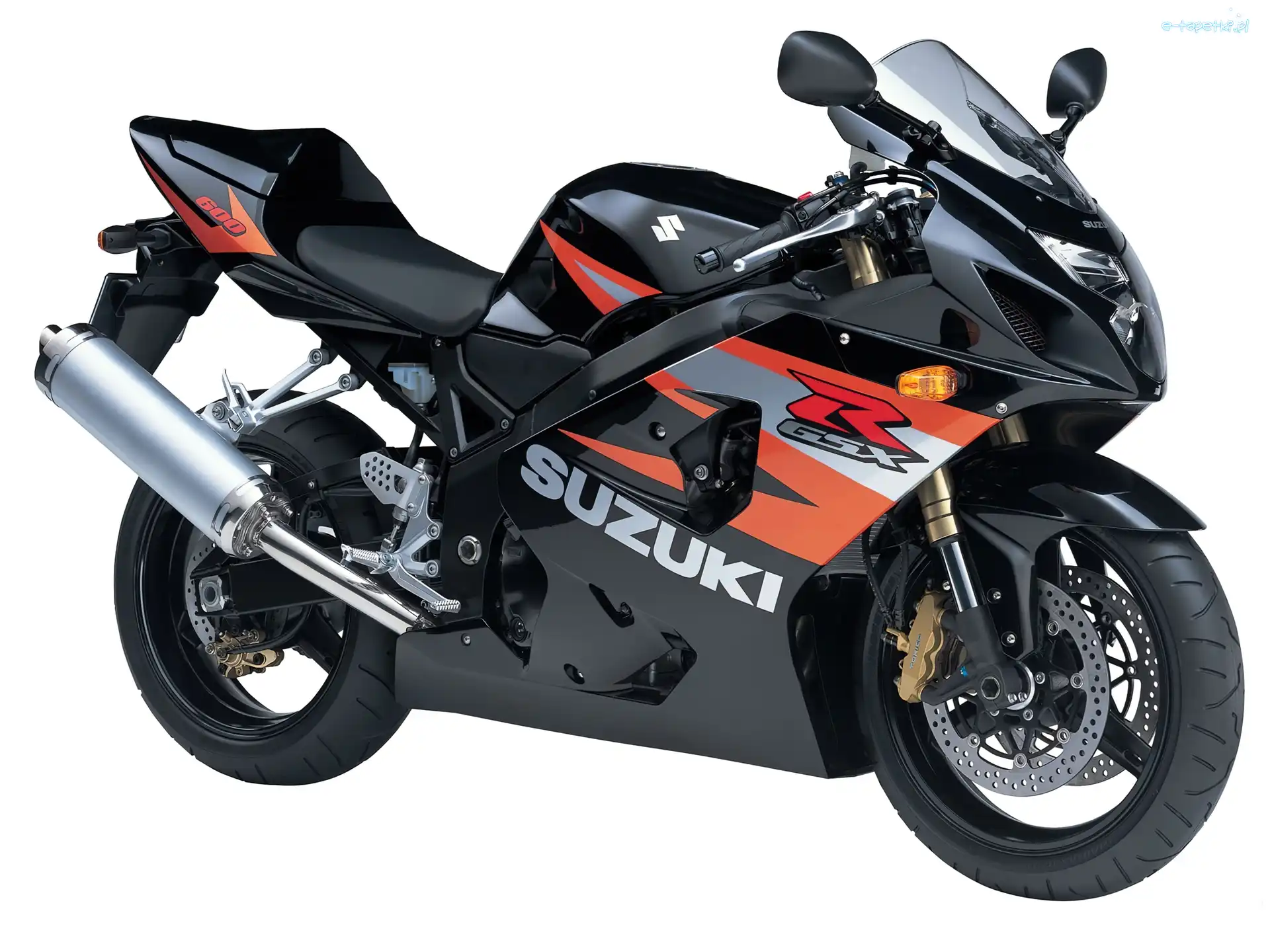 Kierownica, Opony, Suzuki GSX-R600