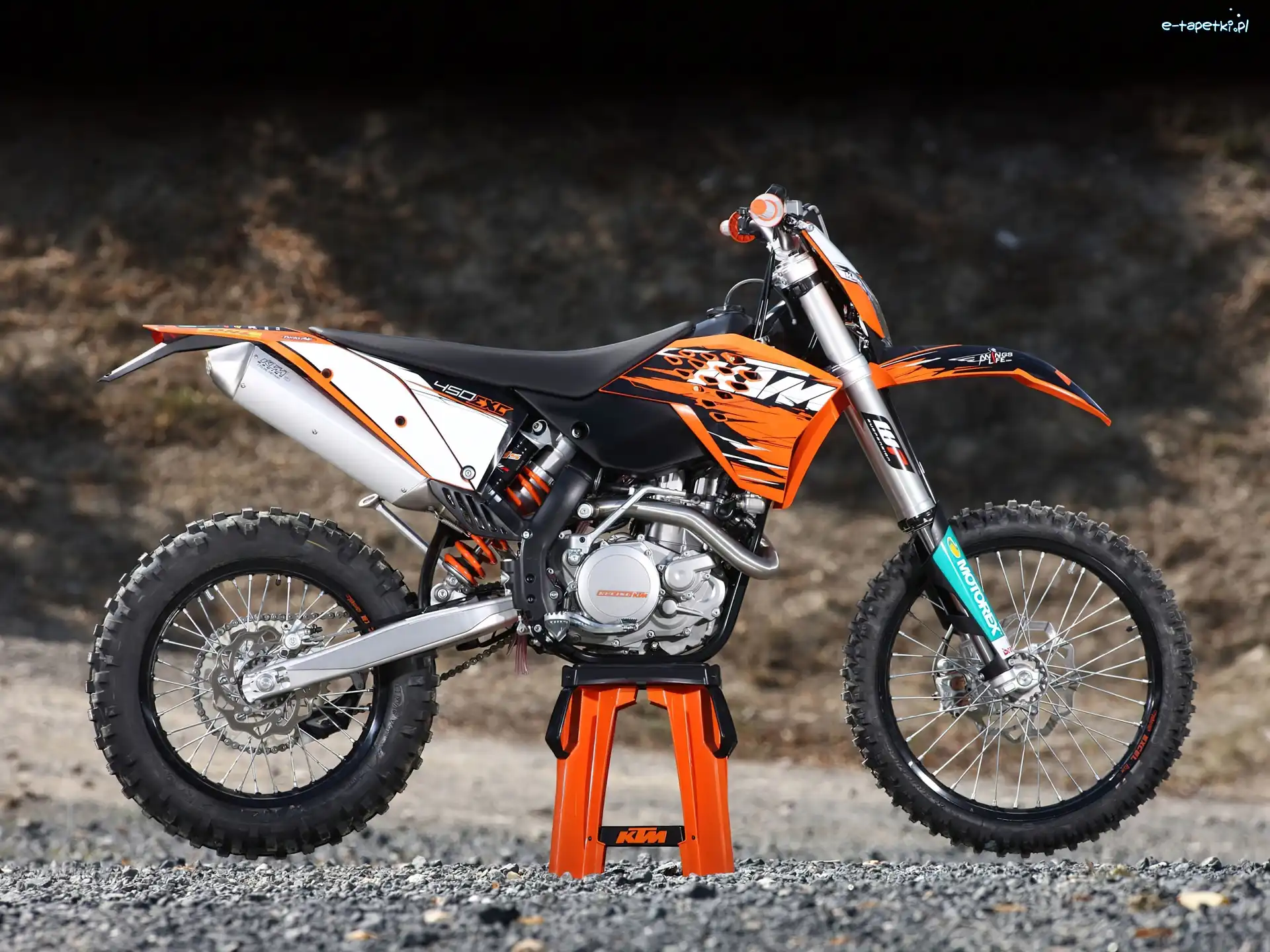 Wahacz, Podnośnik, KTM 450 EXC