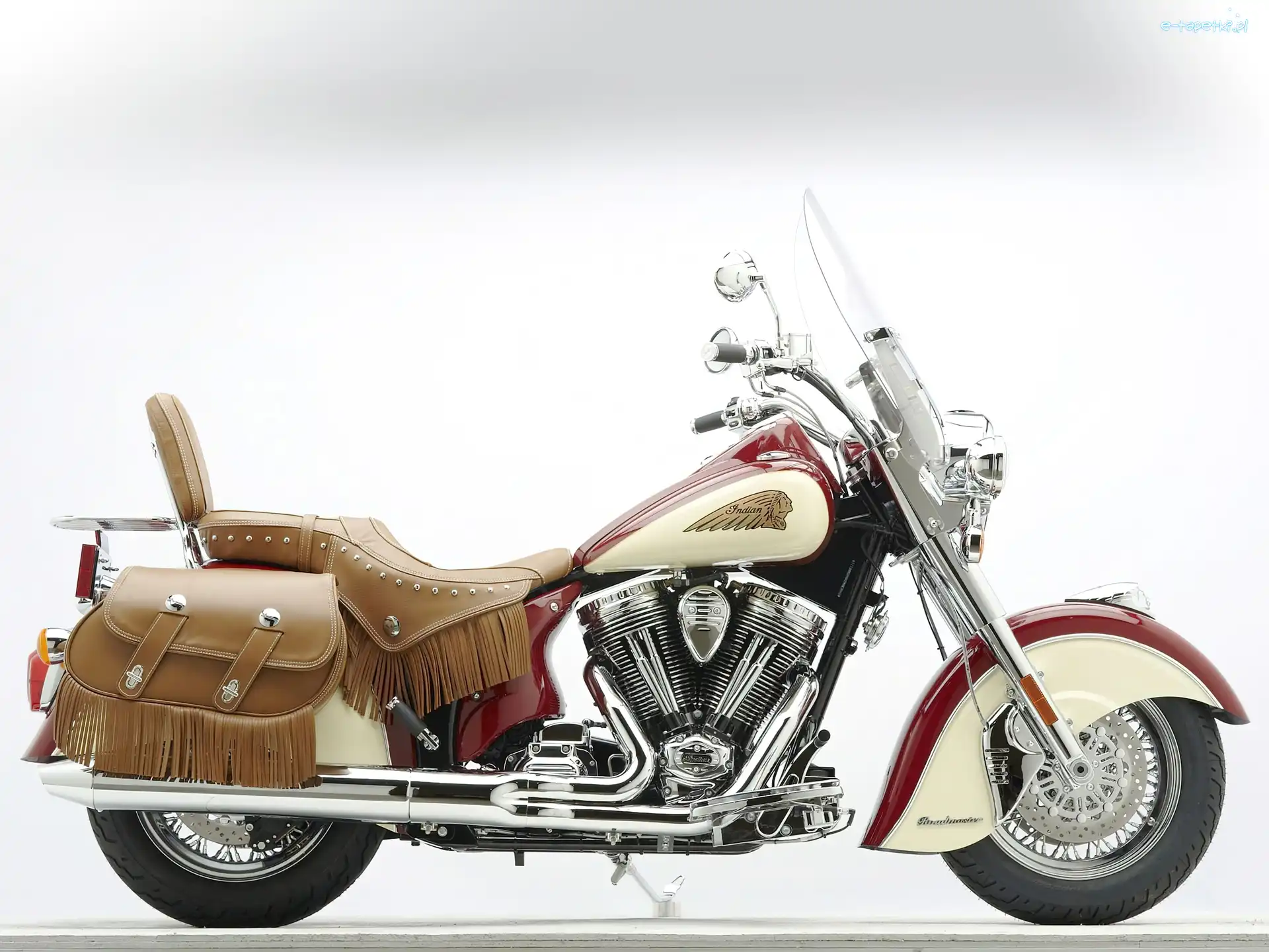 Szyba, Frędzle, Sakwy, Indian Chief Roadmaster