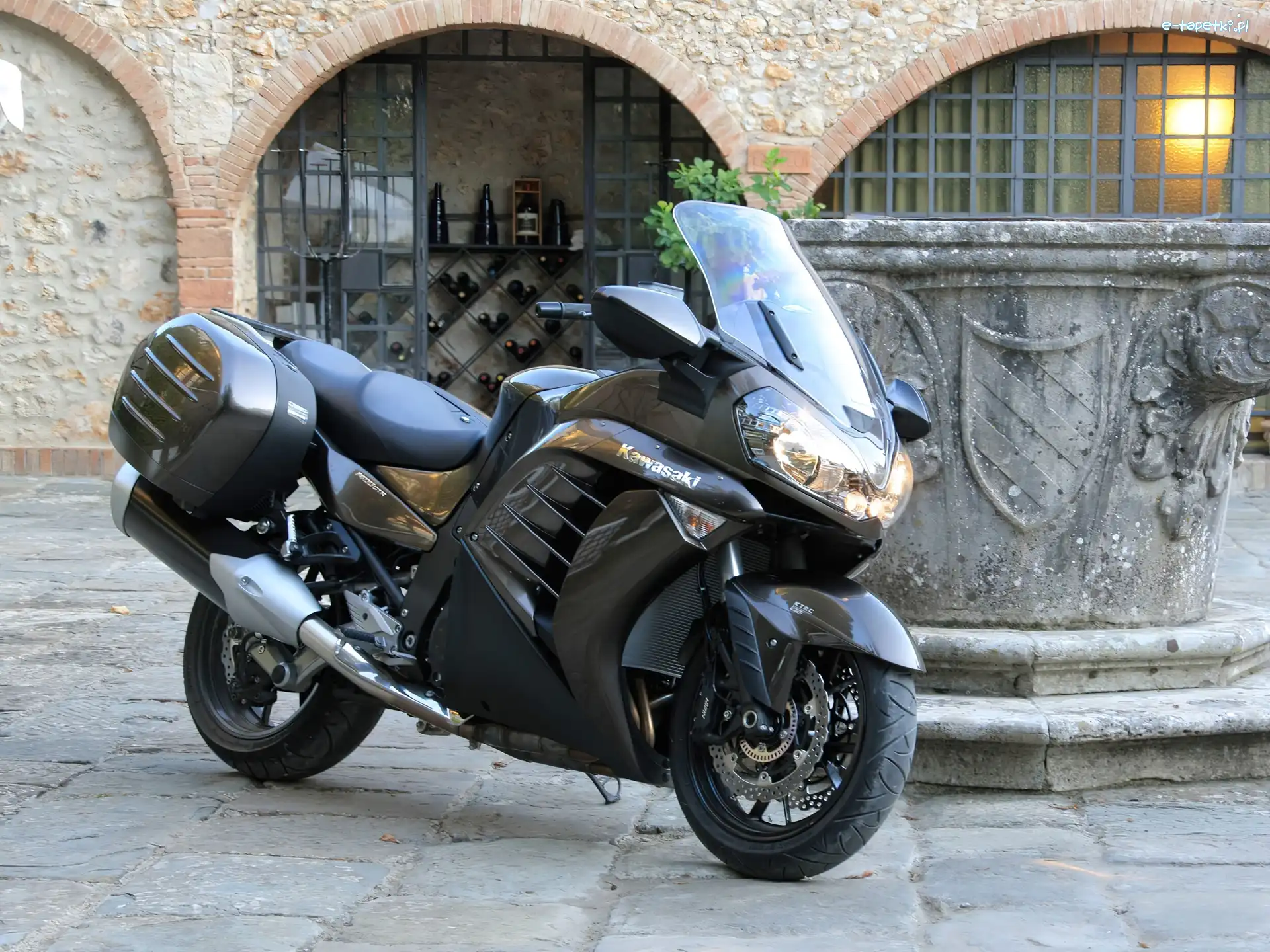 Szyba, Turystyczna, Kawasaki 1400 GTR