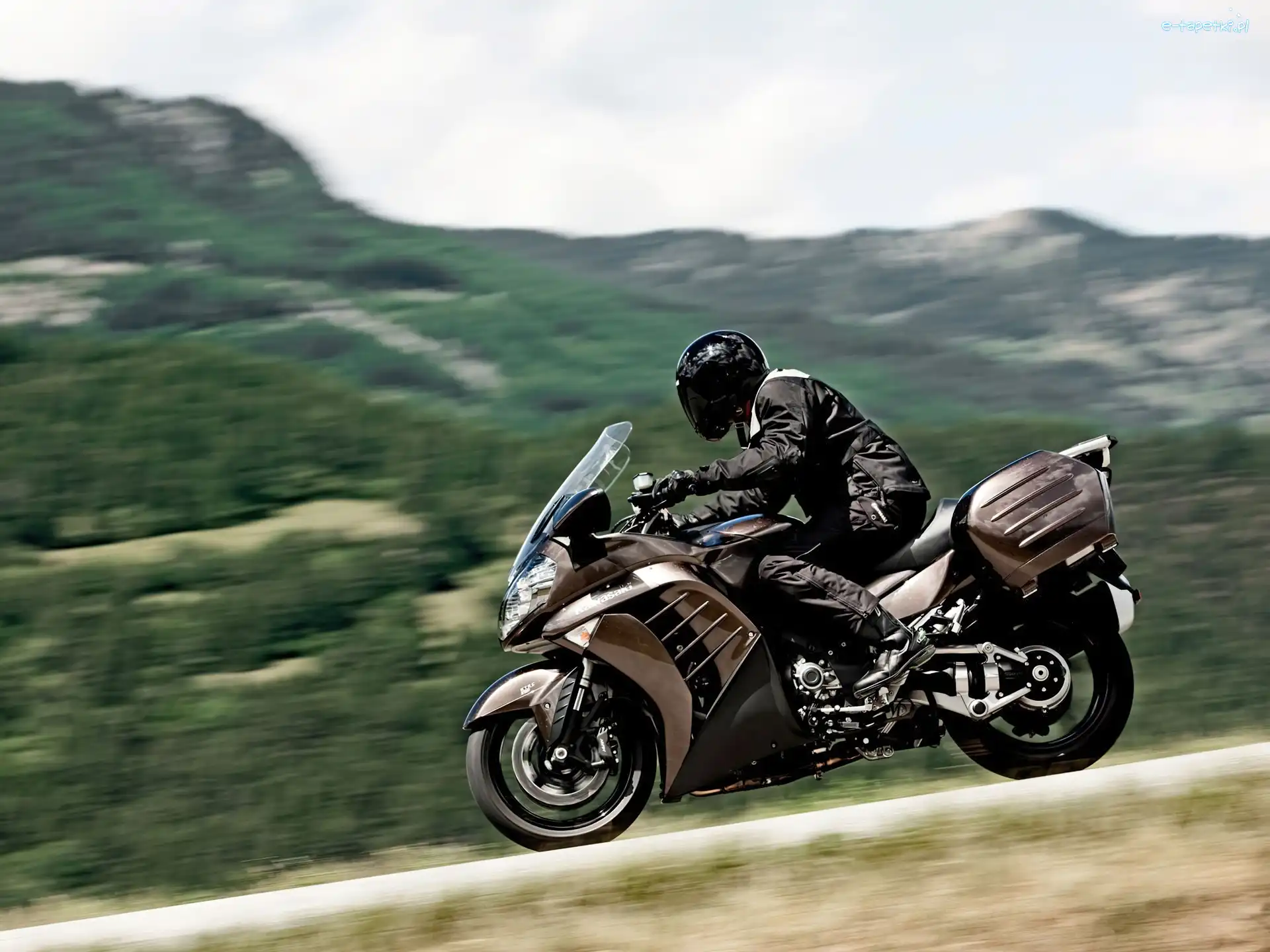 Boczne, Kufry, Kawasaki 1400 GTR