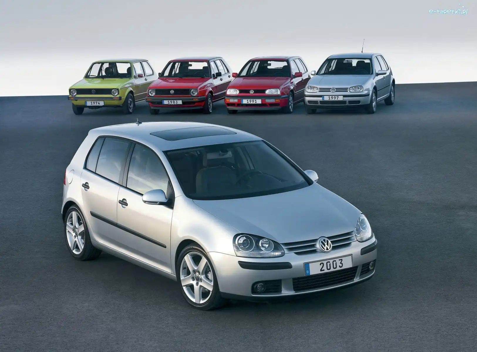 Volkswagen Golf 1, Volkswagen Golf 3, Volkswagen Golf 2, Volkswagen Golf 5, Volkswagen Golf 4