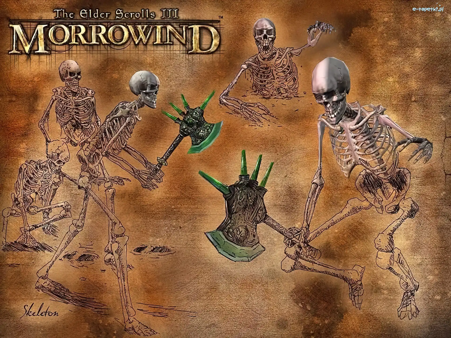 Szkielety, The Elder Scrolls III: Morrowind