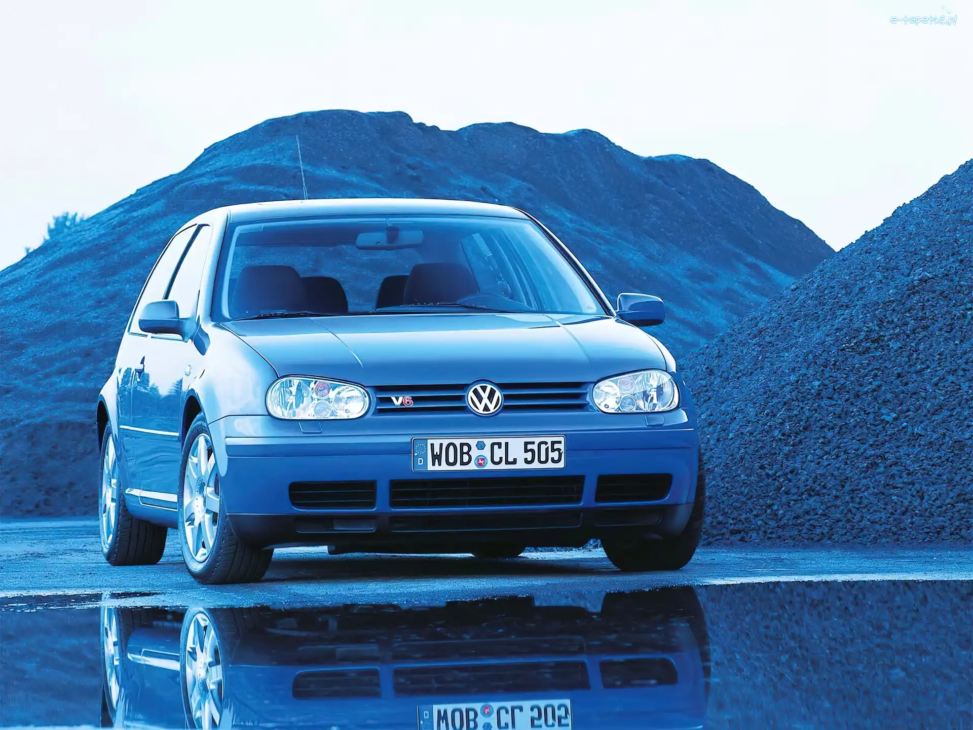 V6, Niebieski, Golf 4