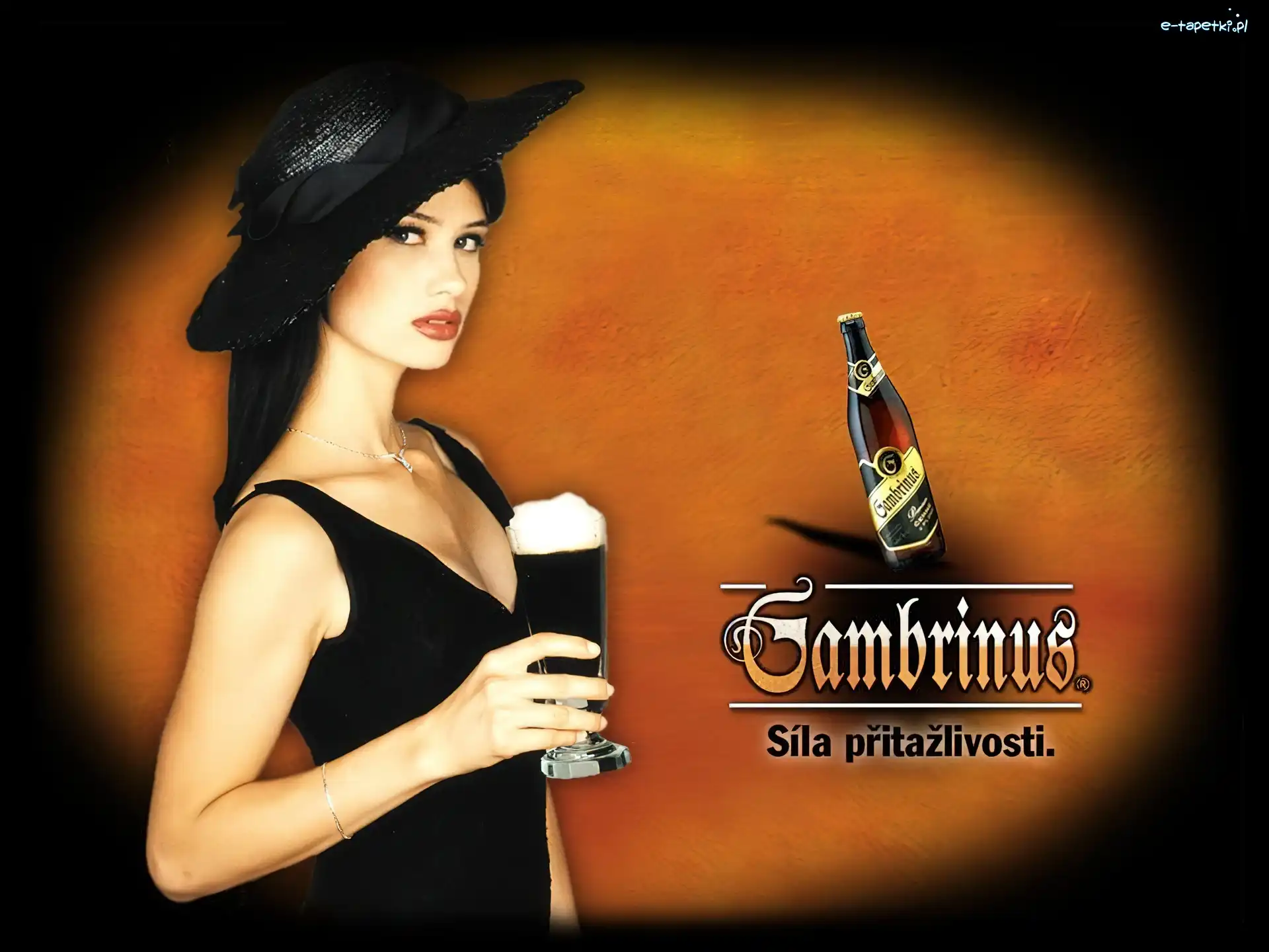 czarna Sukienka, Piekna Dama, Piwo Gambrinus