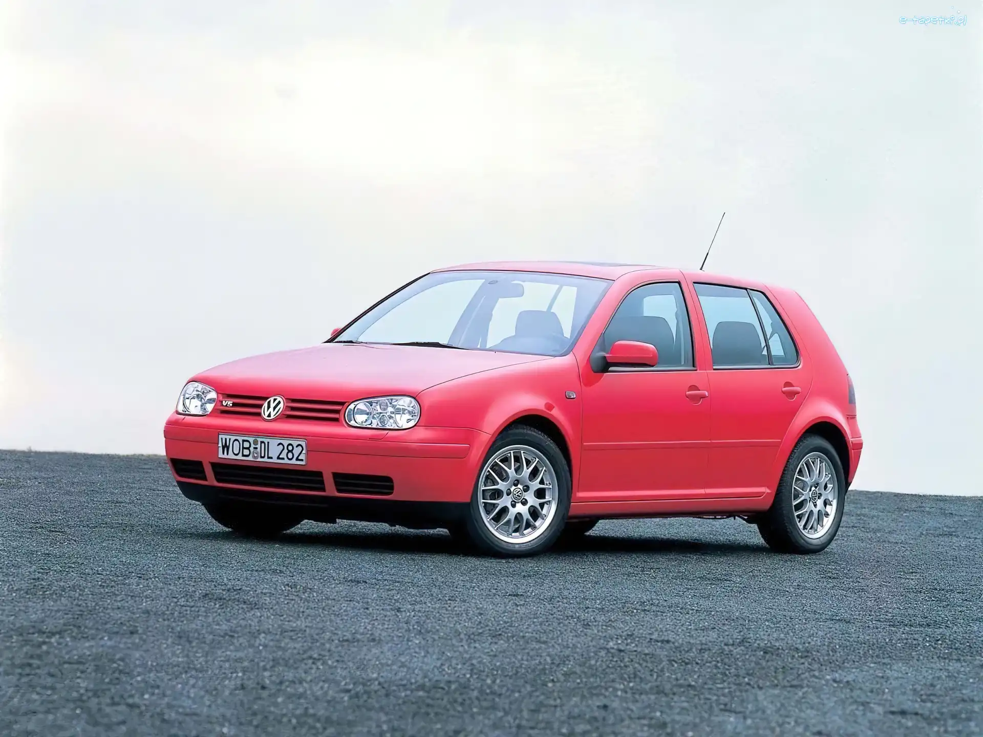 Różowy, Volkswagen Golf 4