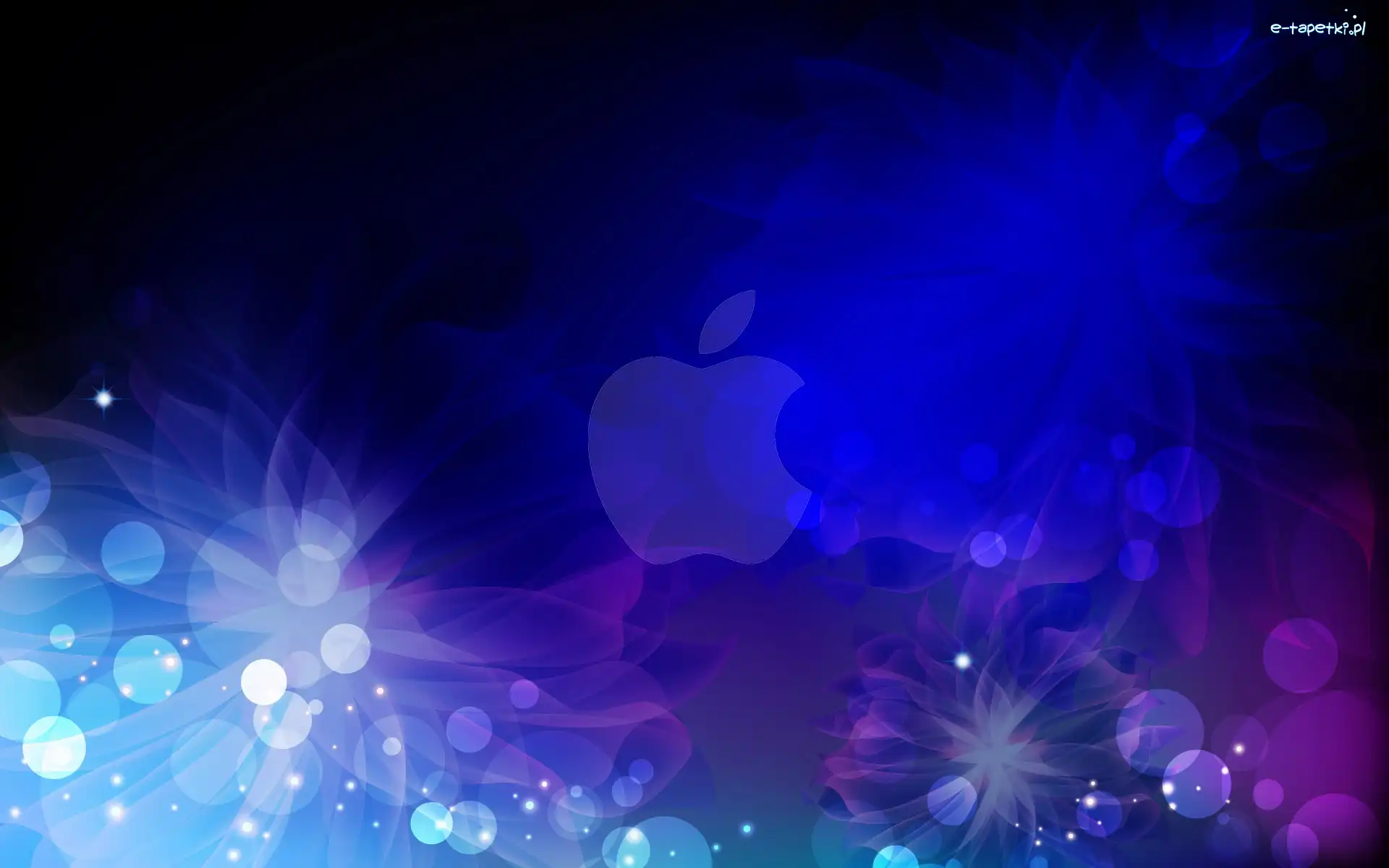 Flor, Apple
, Niebieski, Dancing