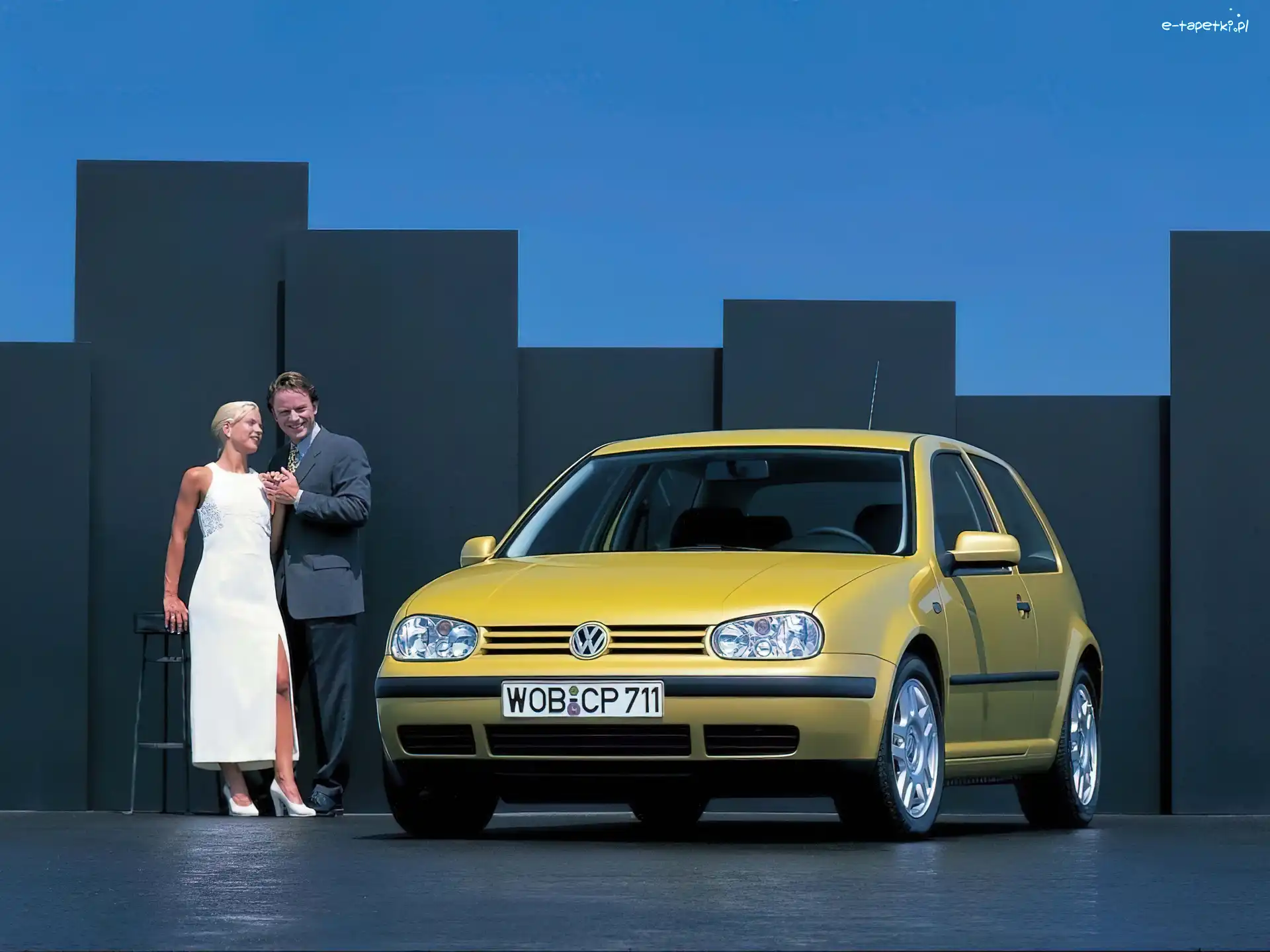 Żółty, Golf 4