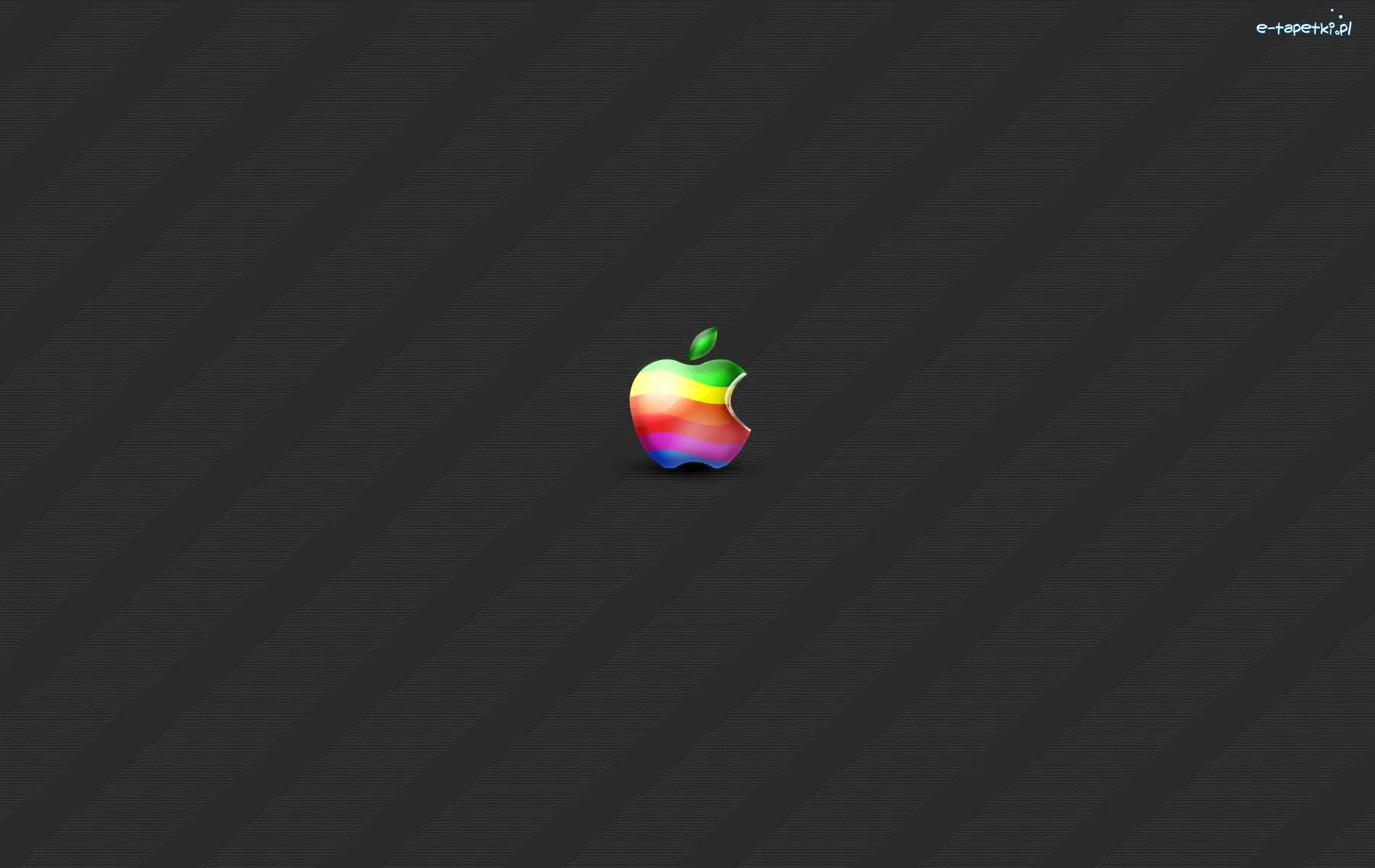 Apple, Logo, Kolorowe