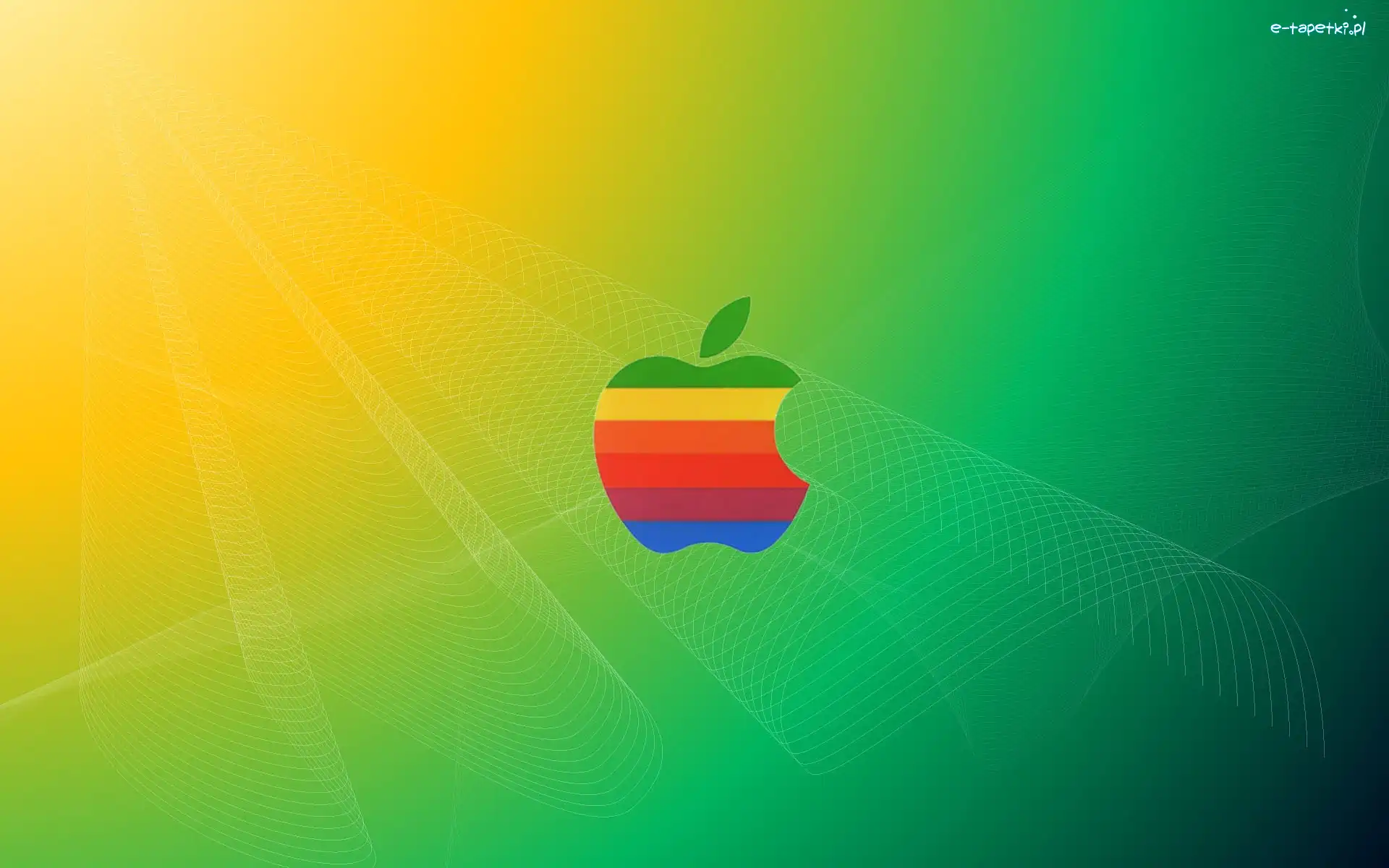 Apple, Logo, Tęczowe