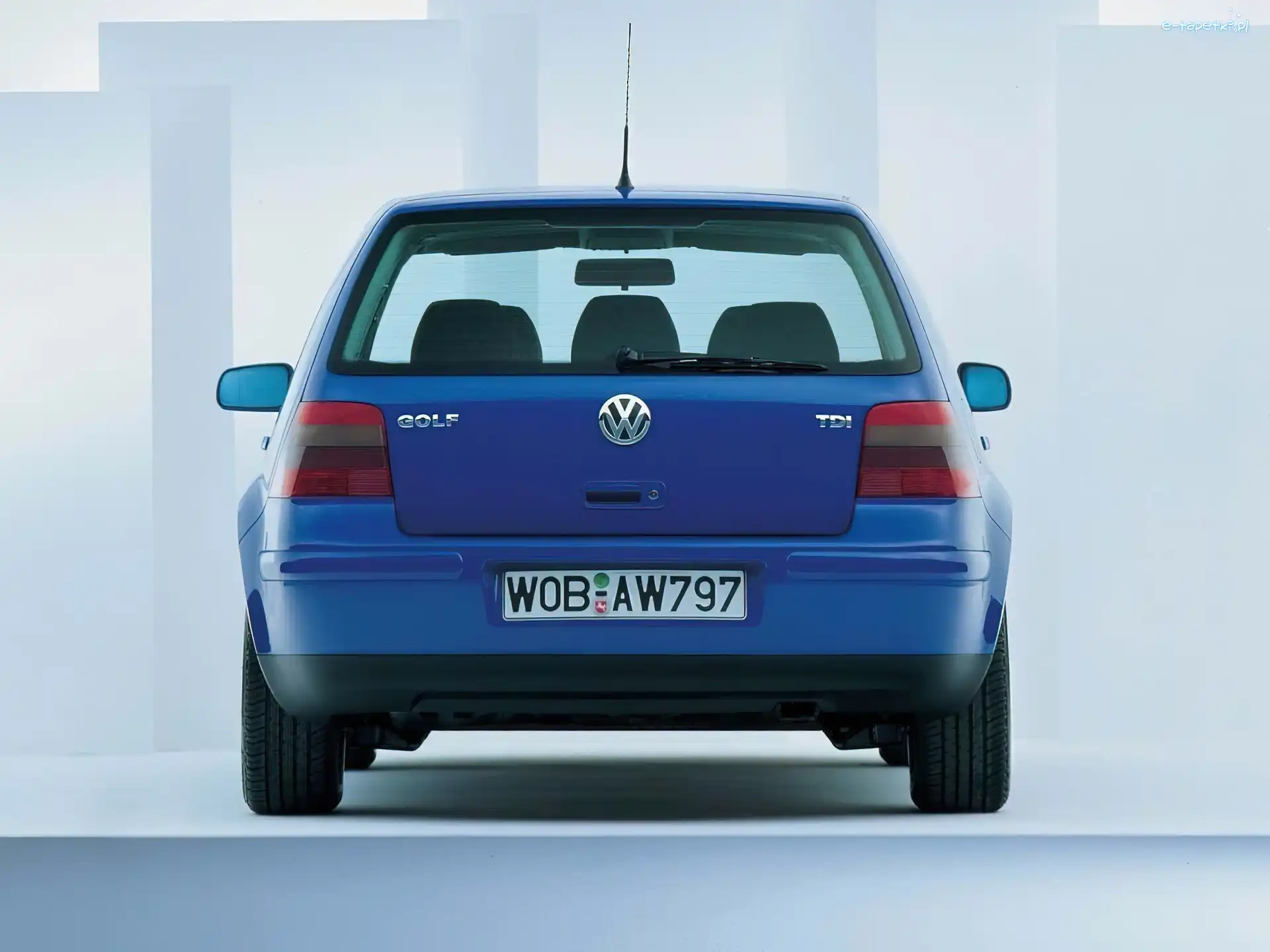 Lampy, Tył, Volkswagen Golf 4