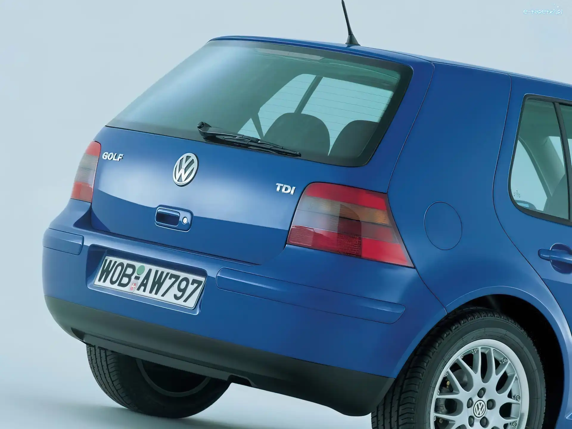 Tył, Volkswagen Golf 4