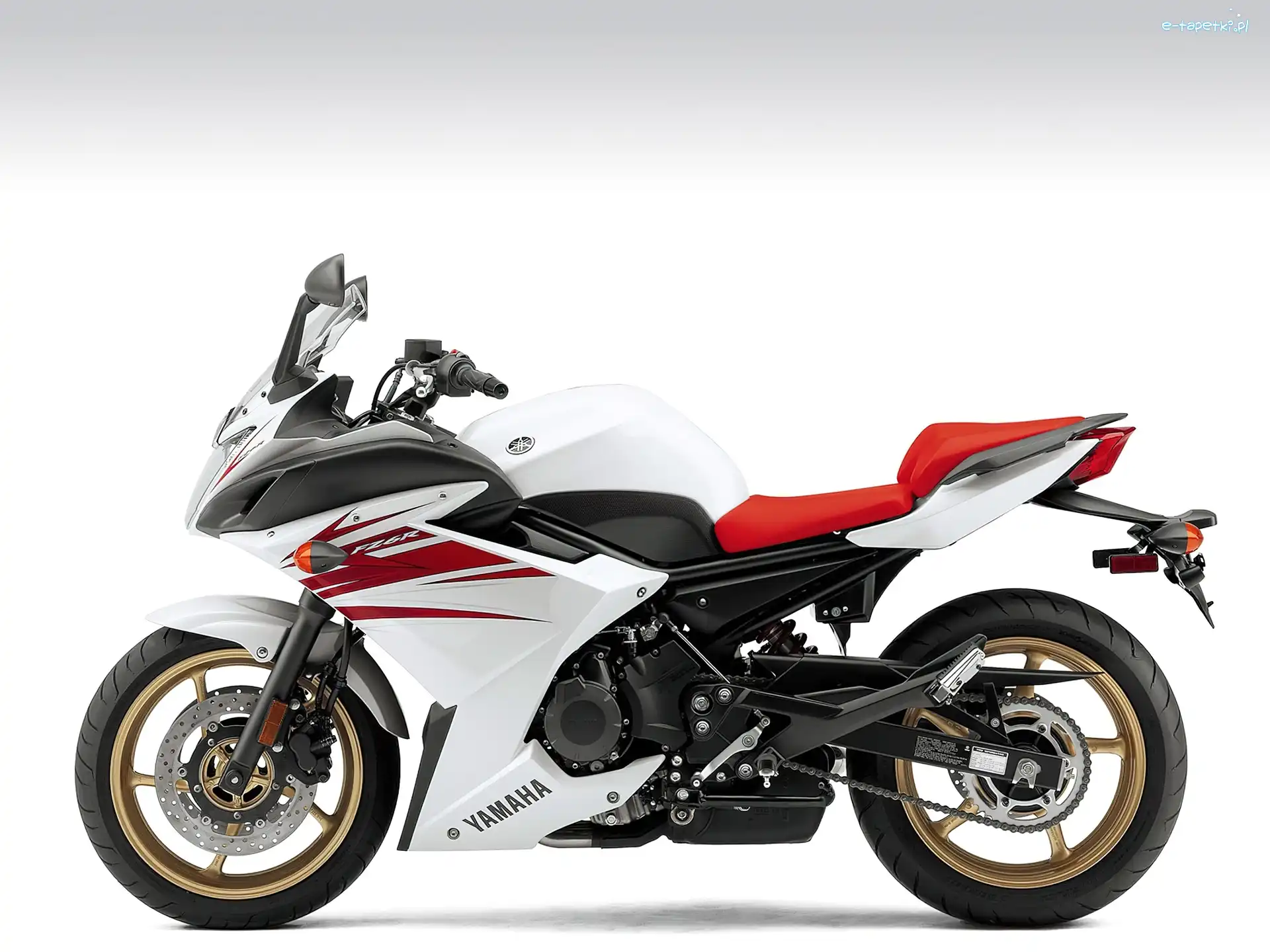 Siedzenie, Czerwone, Yamaha FZ6R