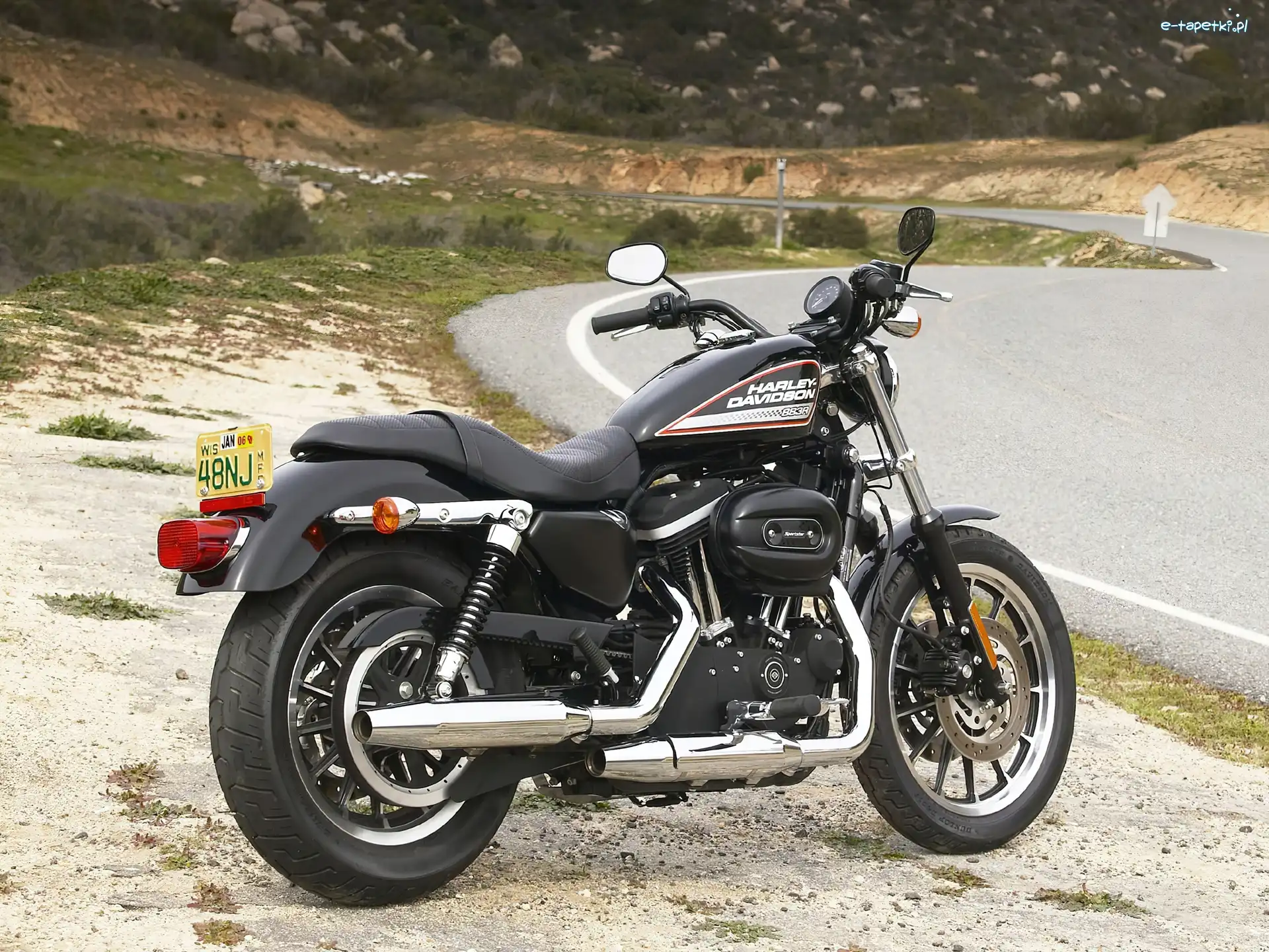 Wydechowe, Rury, Harley Davidson Sportster XL883R