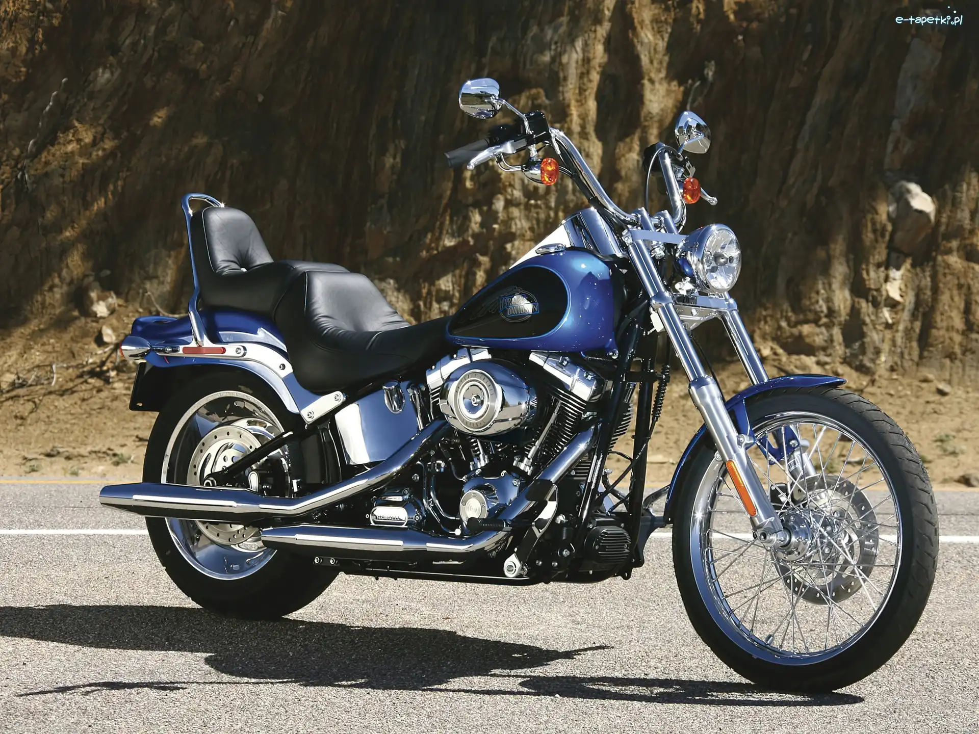 Oleju, Chłodnica, Harley Davidson Softail Custom