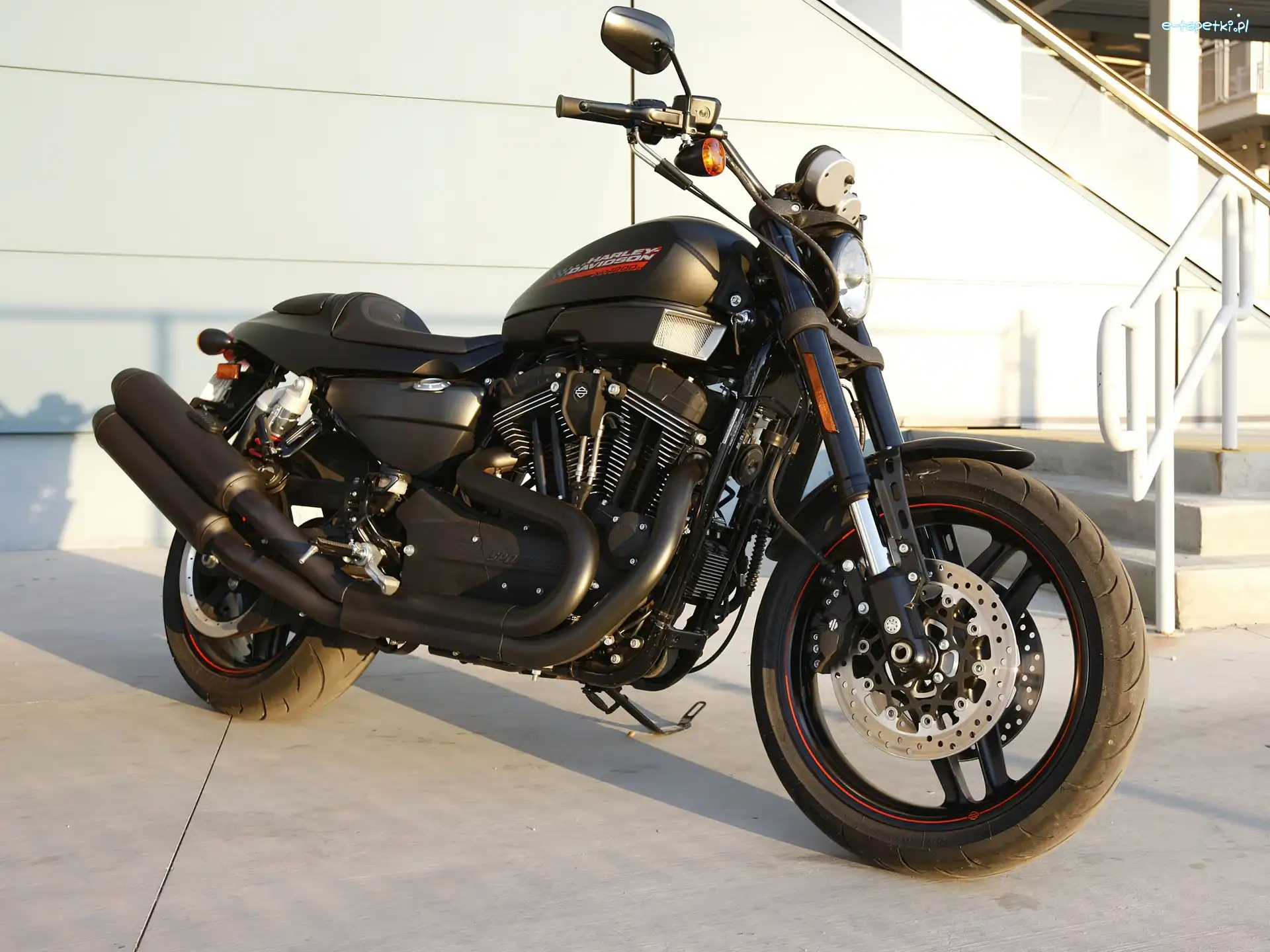 Mat, Czarny, Harley Davidson XR1200X
