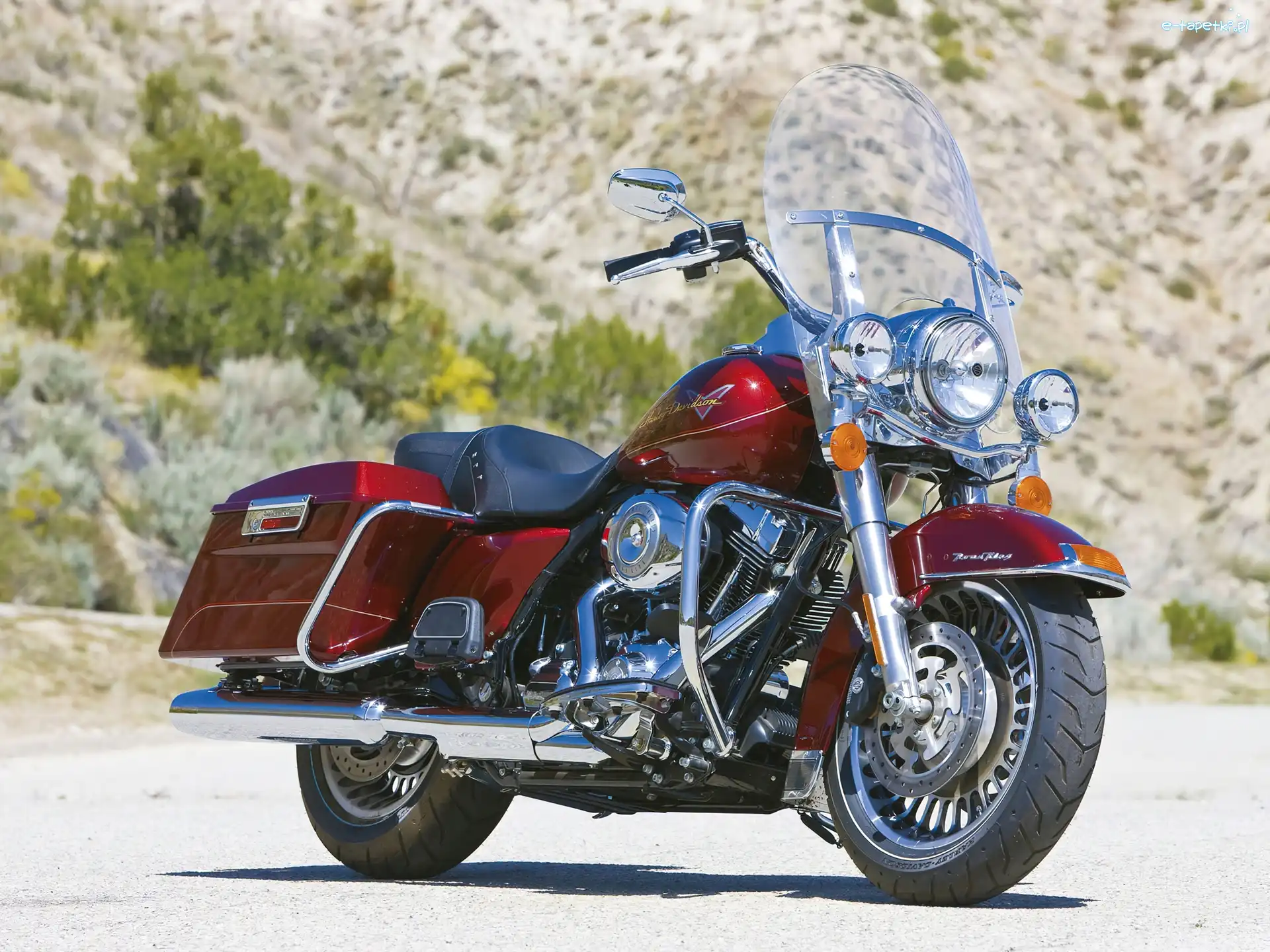 Szyba, Harley Davidson Road King