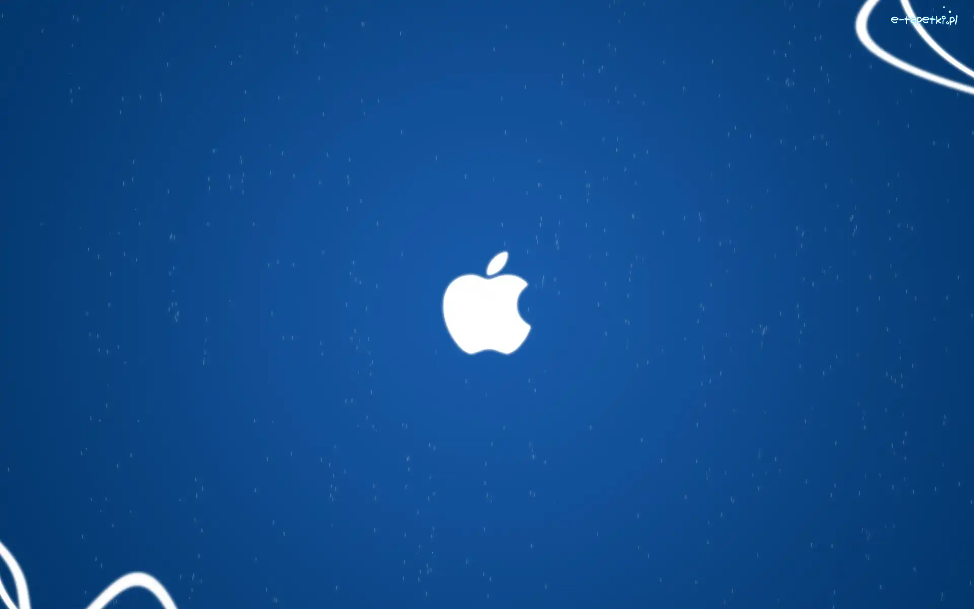 Logo, Tło, Niebieskie, Apple