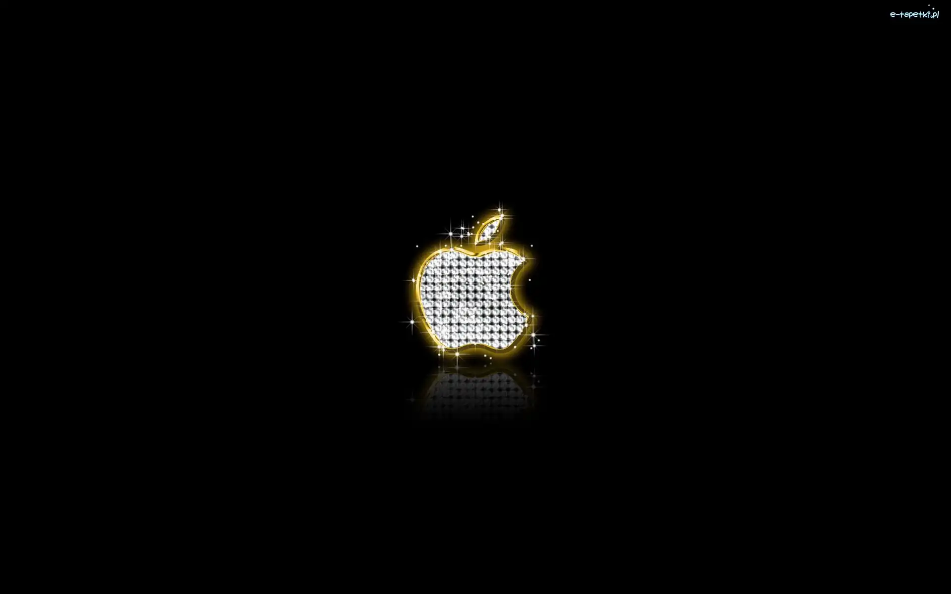 Apple, Logo, Błyszczące