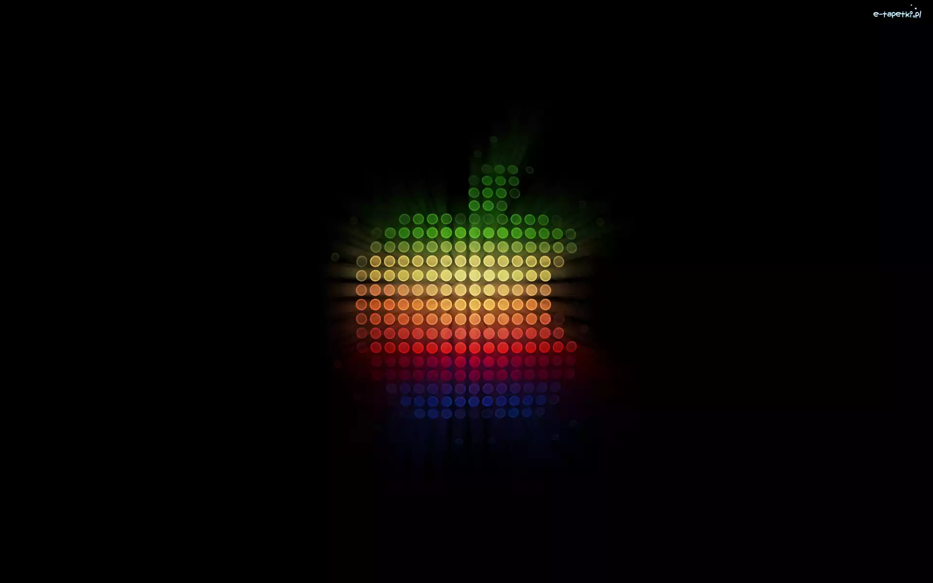 Apple, Logo, Neonowe