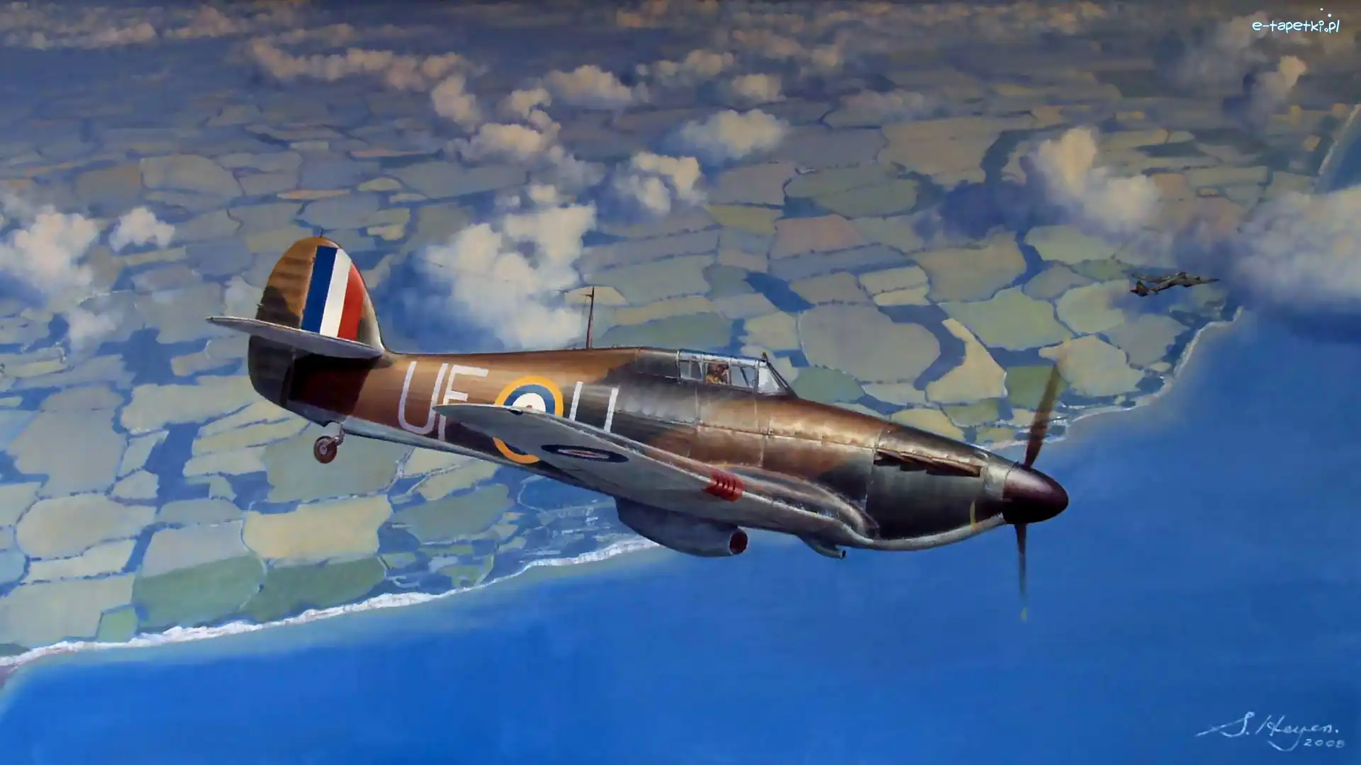Grafika, Hawker Hurricane