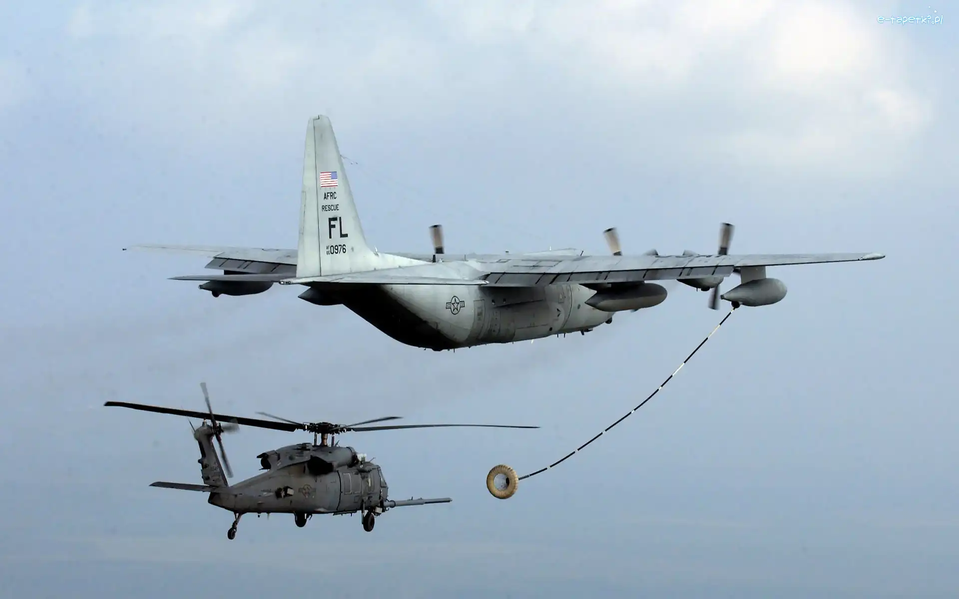 Sikorsky HH-60 Pave Hawk, KC-130 Hercules