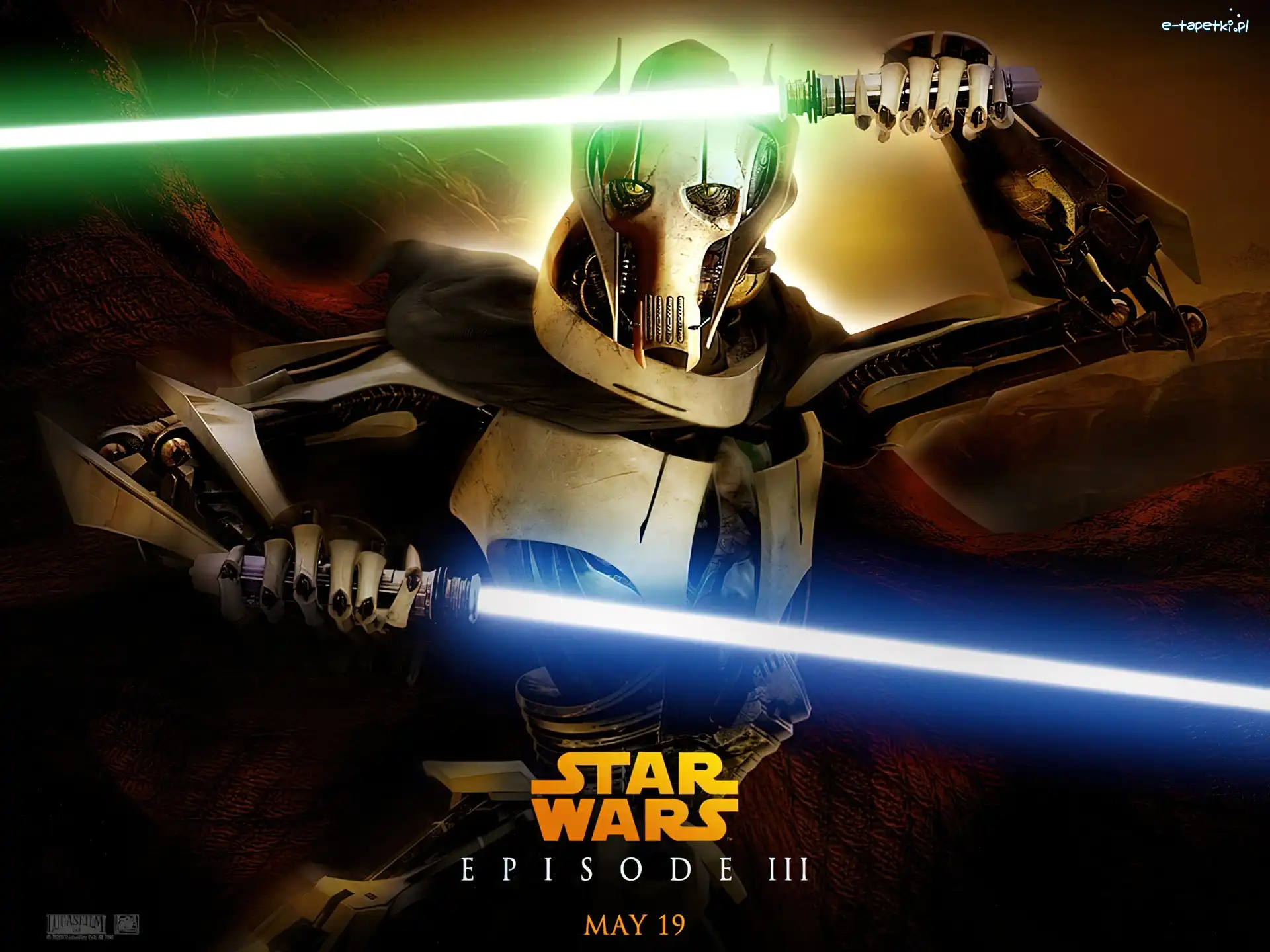 Gwiezdne wojny część III Zemsta Sithów, Postać Grievous, Star Wars Episode III Revenge of the Sith, Generał, Qymaen jai Sheelal