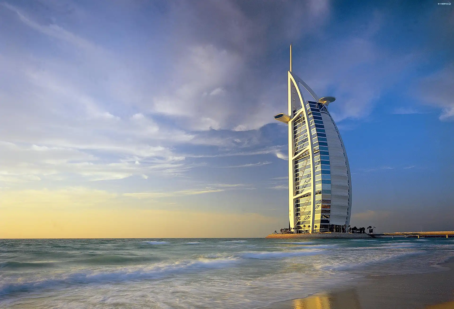 Dubaj, Burdż al-Arab, Hotel, Zjednoczone Emiraty Arabskie
