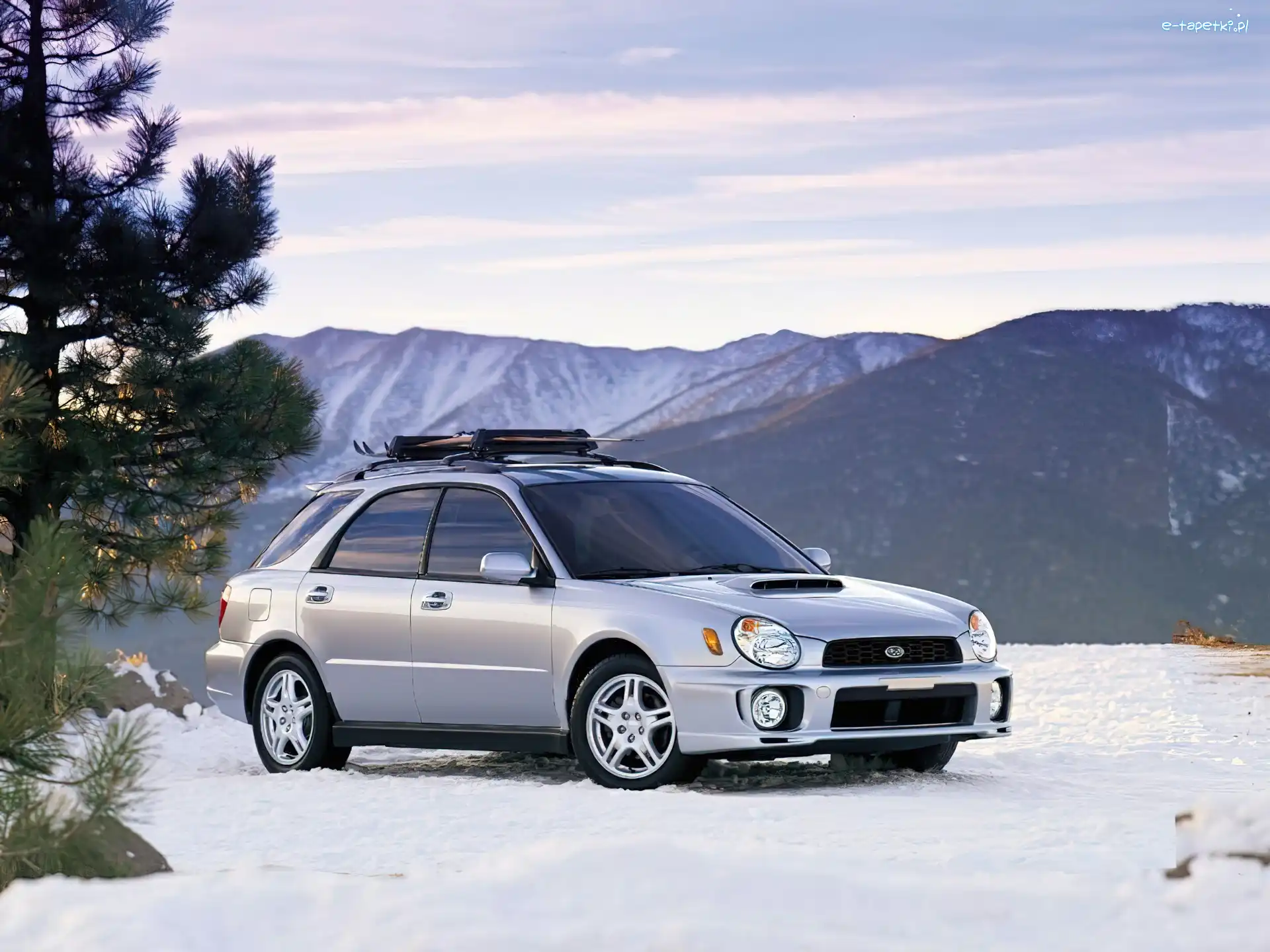 Kombi, Subaru Impreza, Srebrne