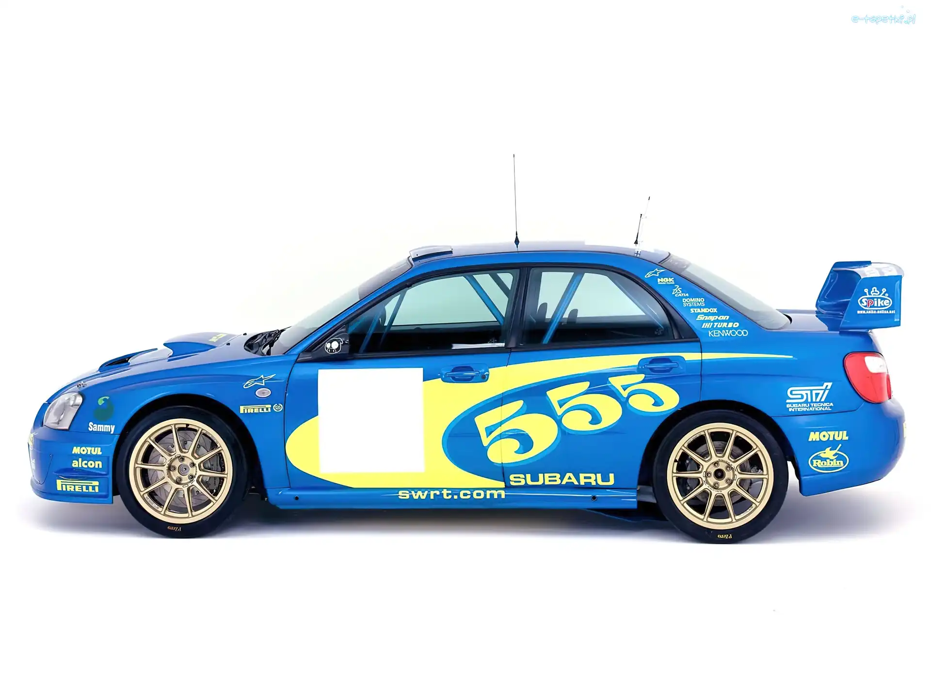 555, Subaru Impreza, Rajdowe