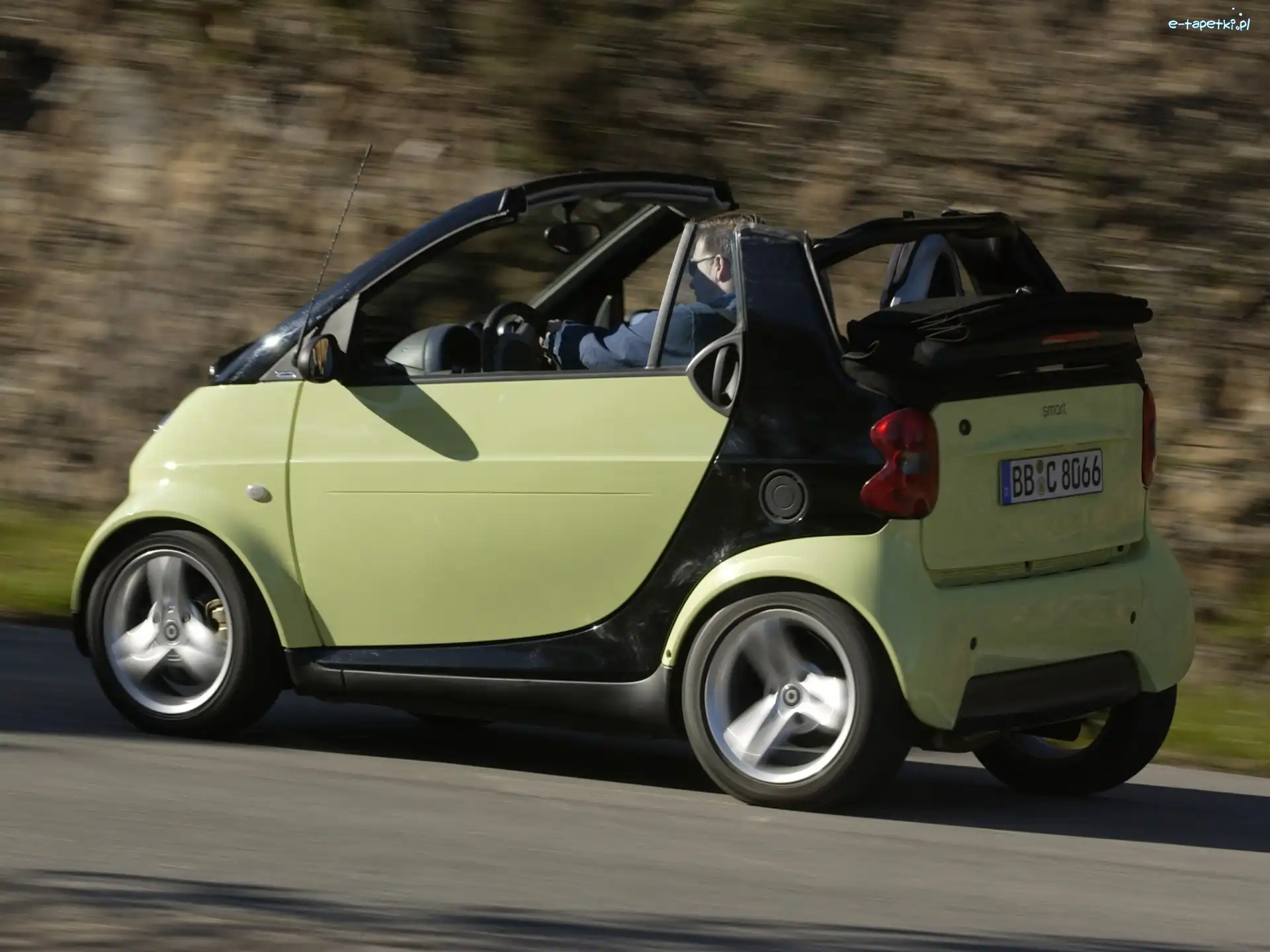 Cabrio, Smart Fortwo, Pastelowy