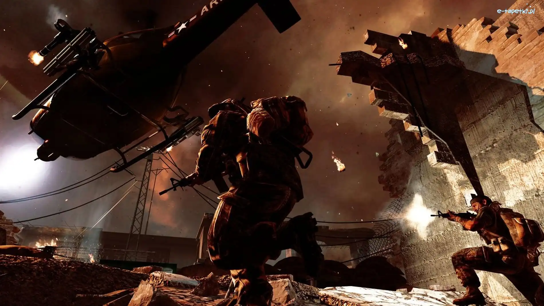 Call of Duty Black Ops, Miasta, Ostrzał