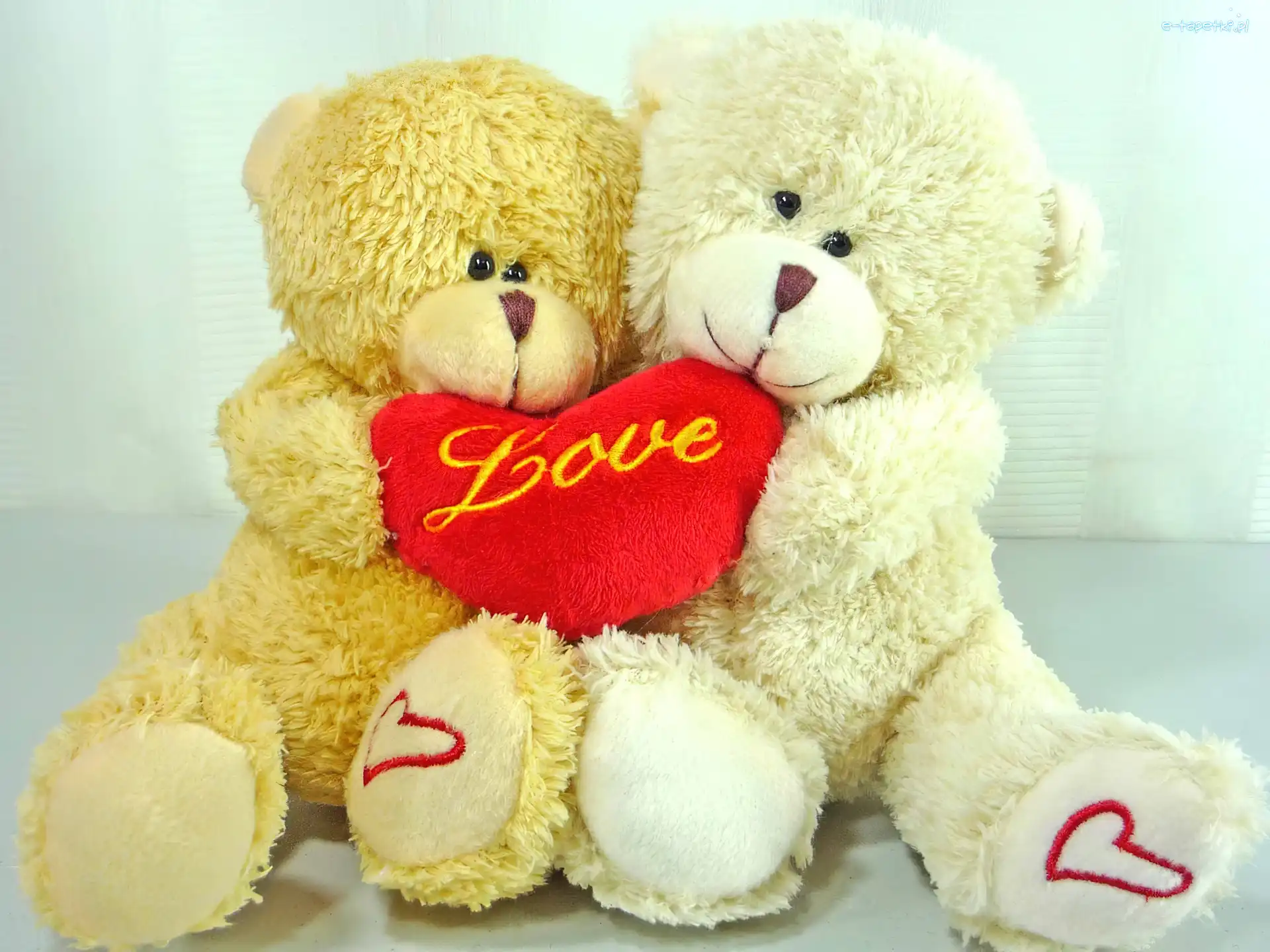 Zakochane, Serce, Misie, Dwa
