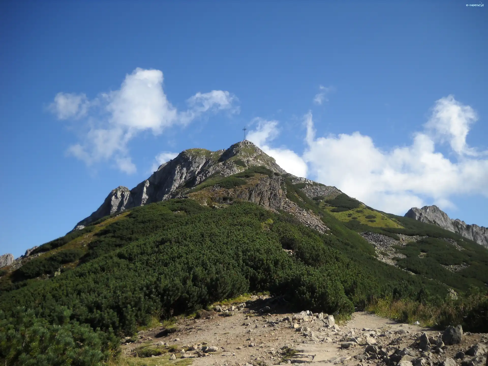 Giewont, Szczyt