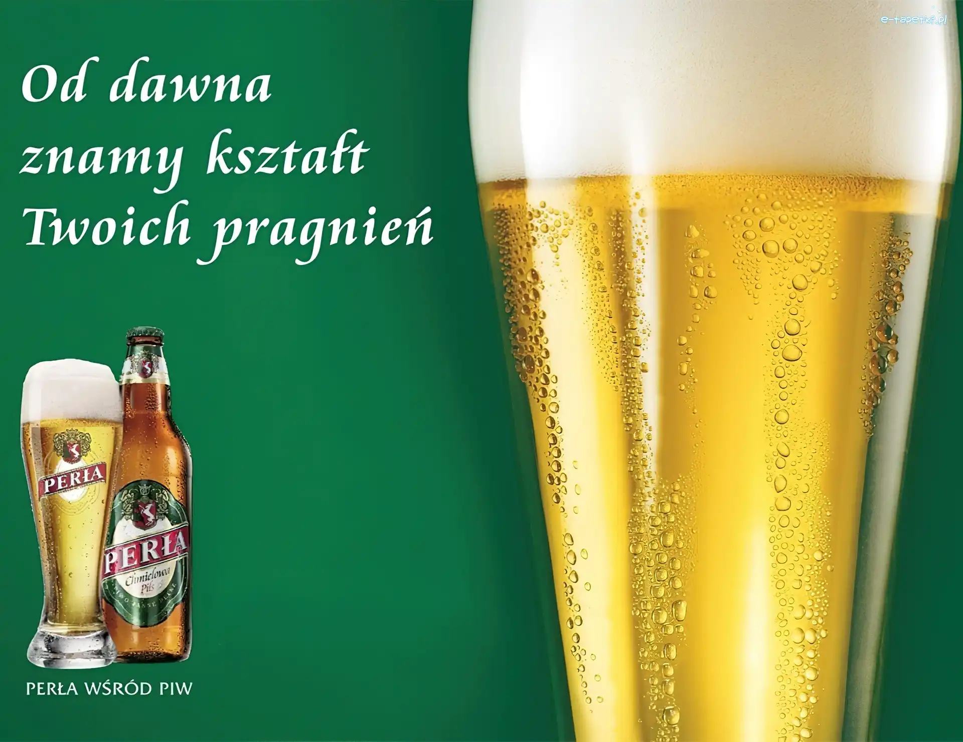 Perła, Piwo, Kufel