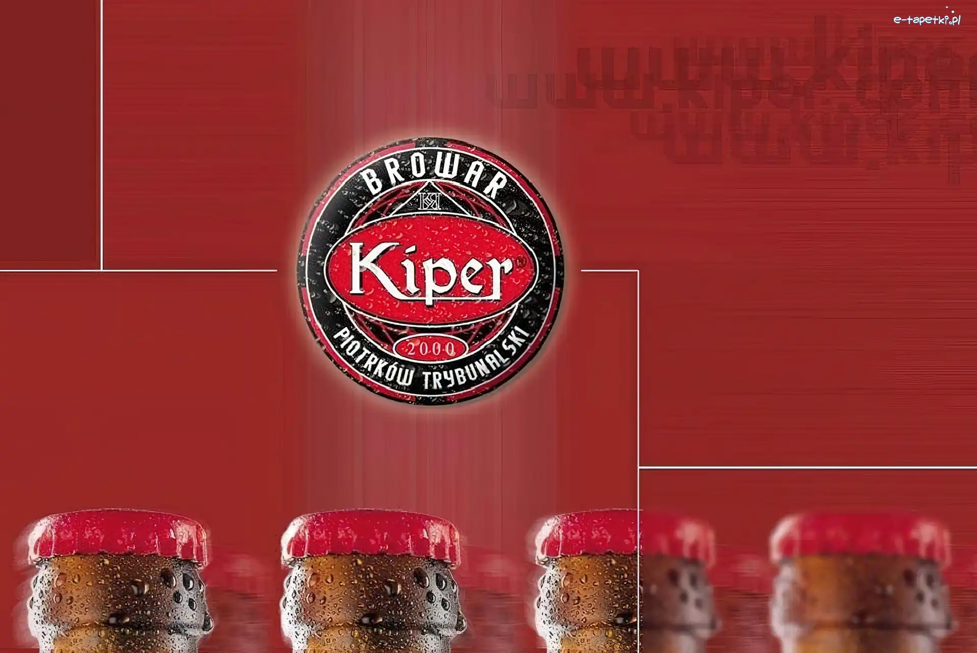 Logo, Kiper, Butelki