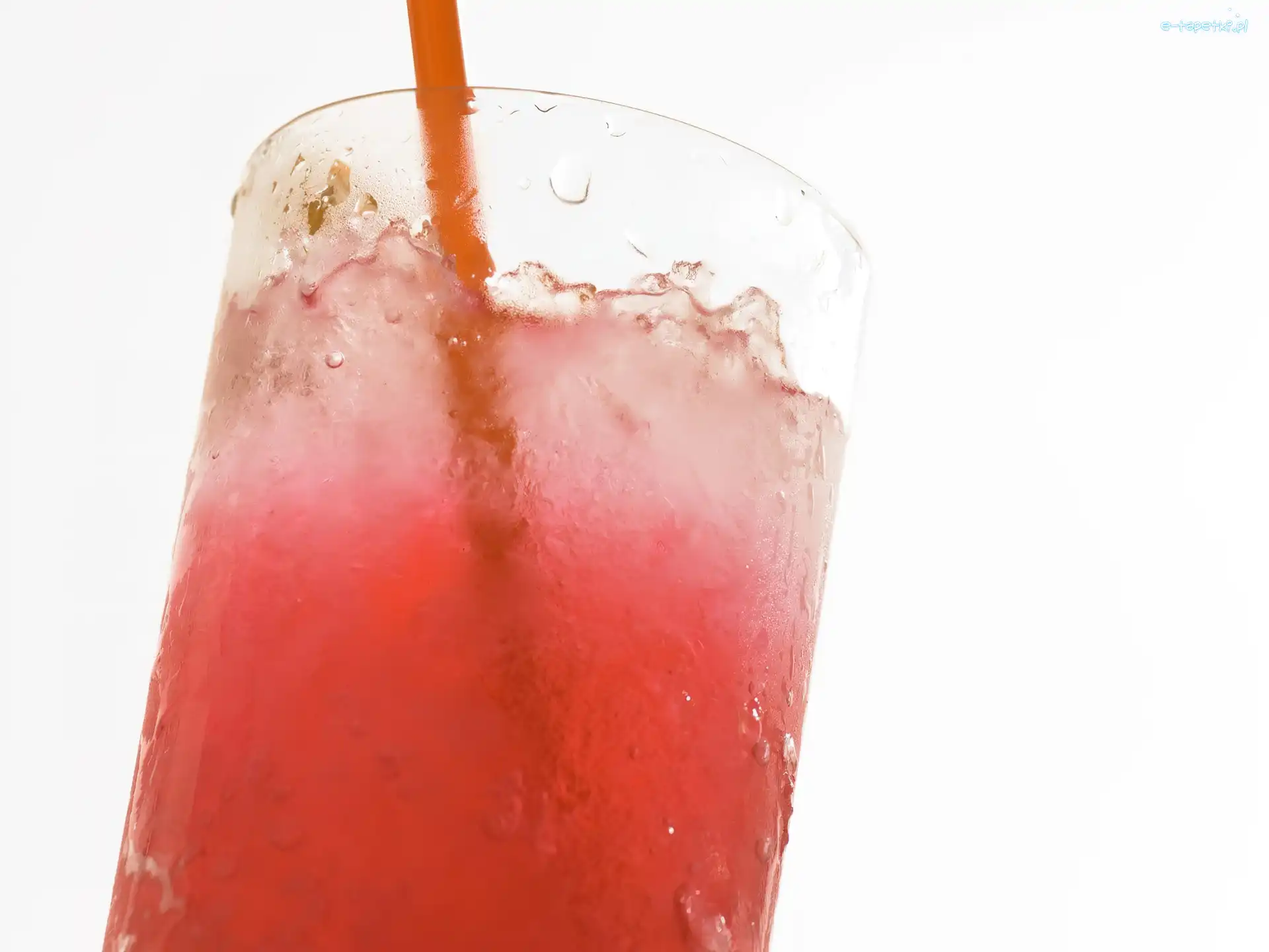 Słomka, Drink, Czerwony