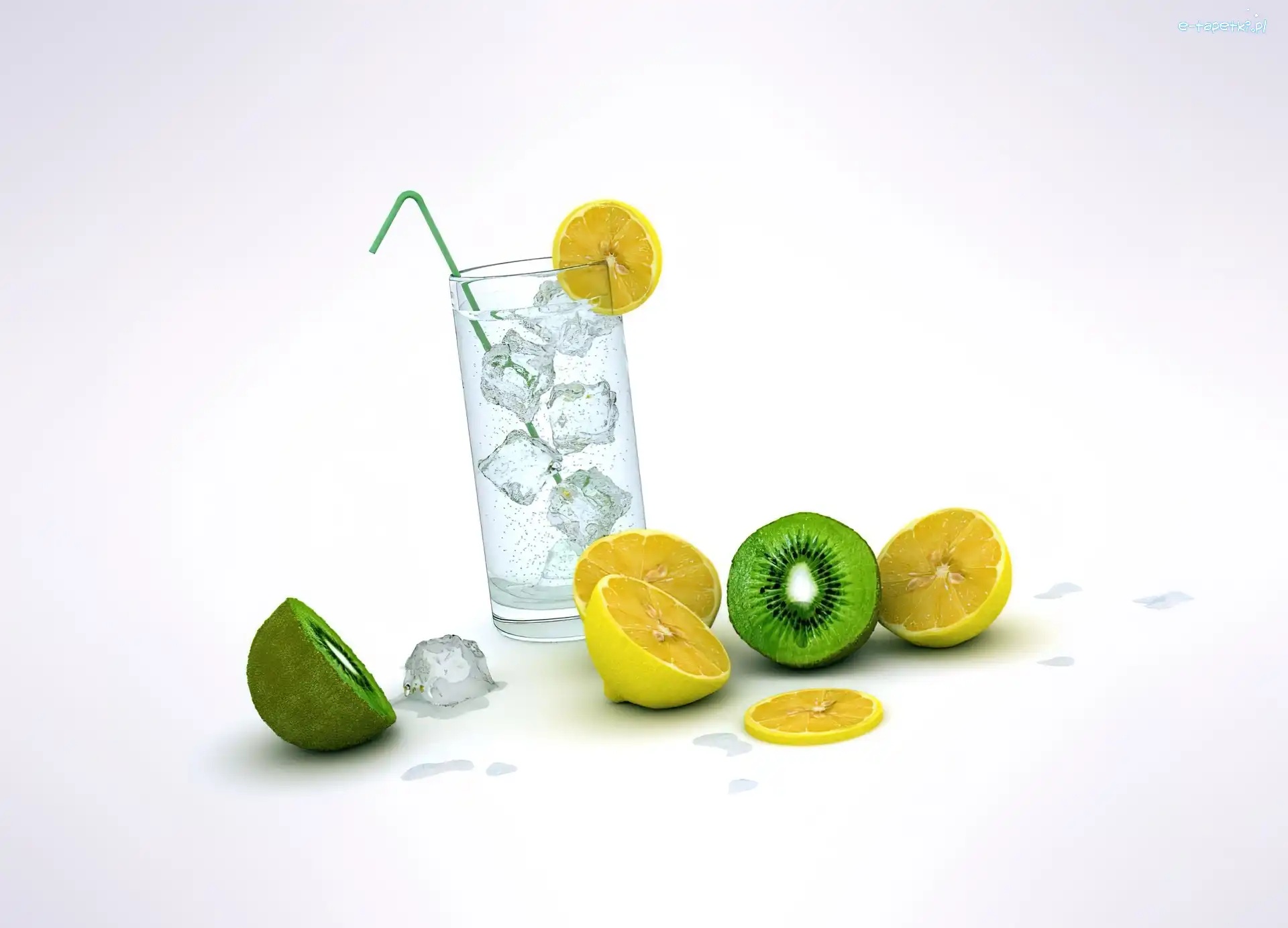 Cytrusy, Słomka, Drink