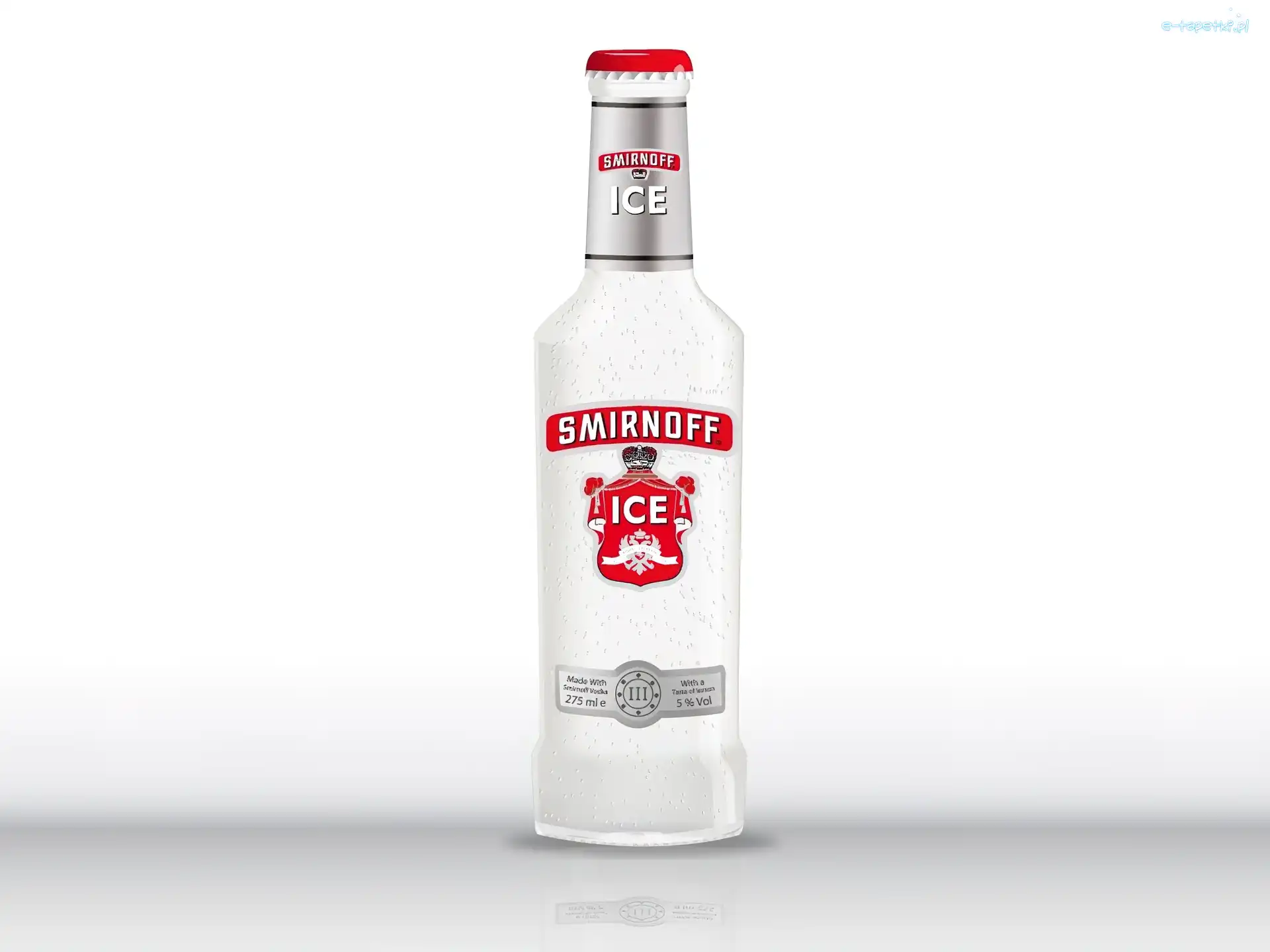 Smirnoff Ice, Wódki, Butelka
