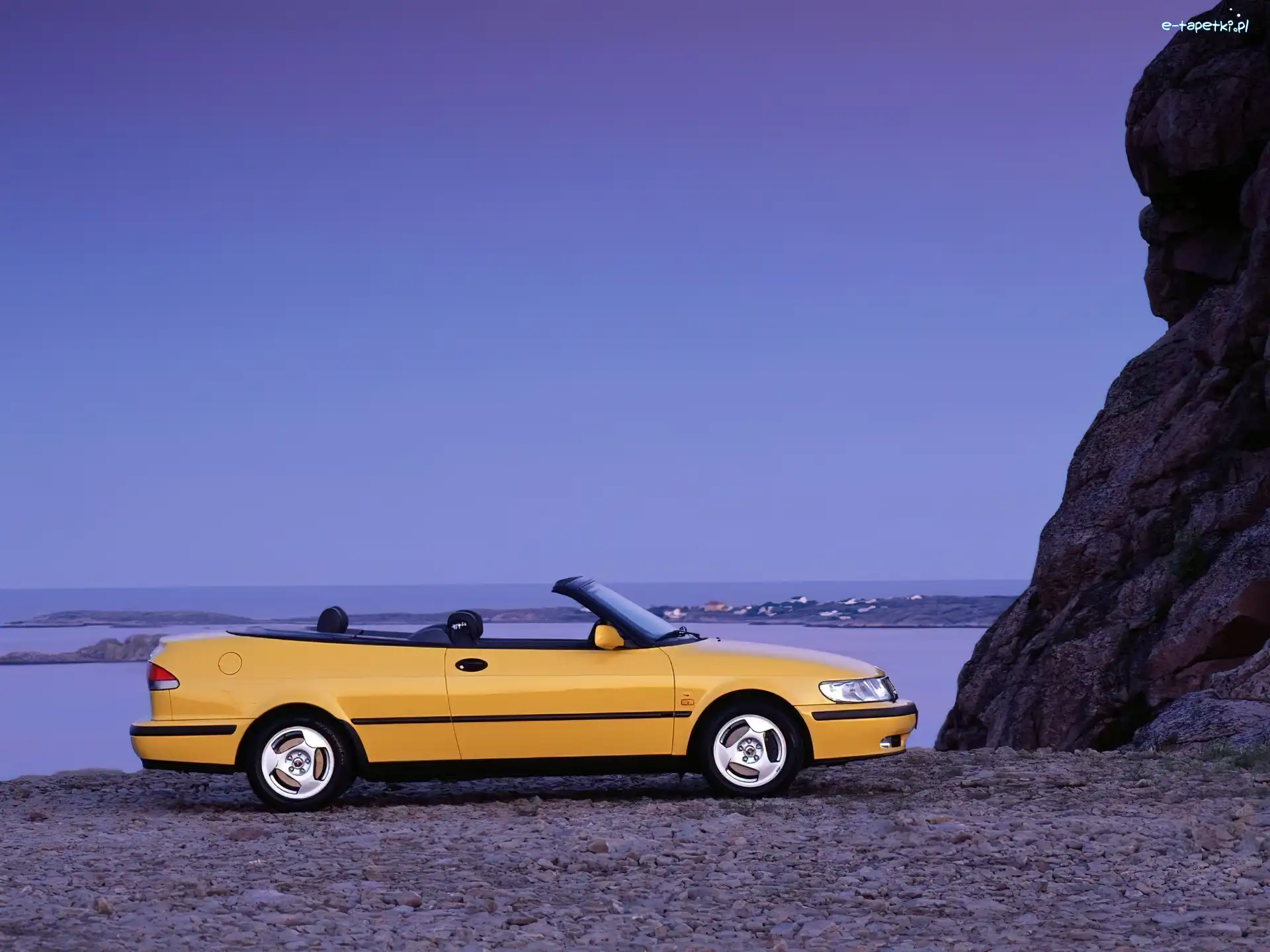 żółte Cabrio, Saab 9-3