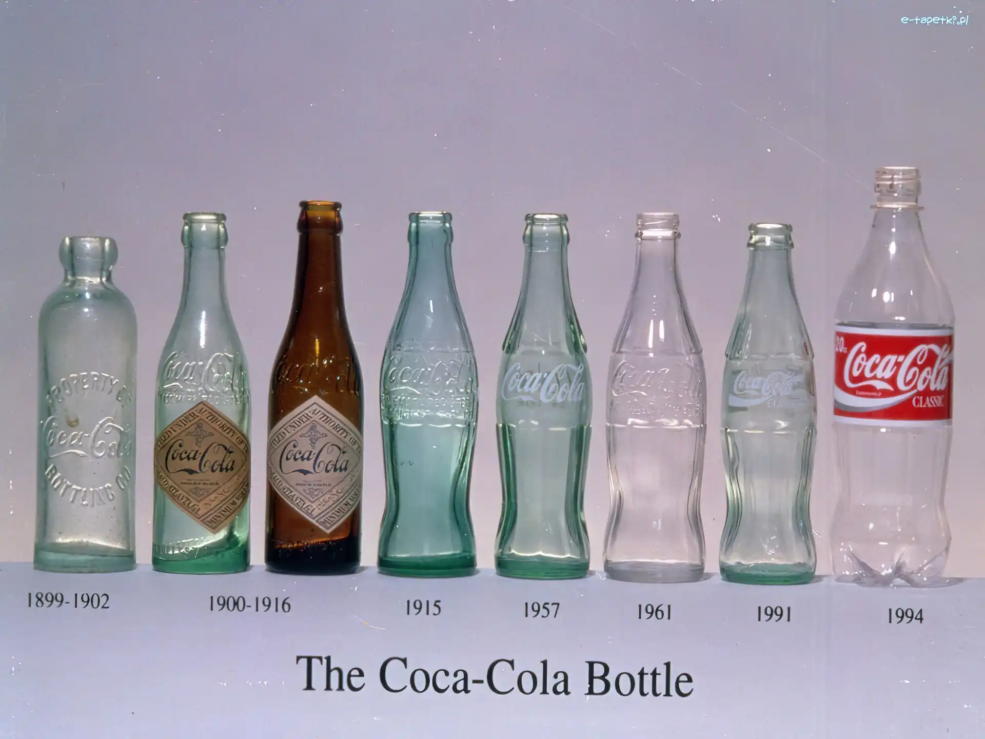 Coca Coli, Butelki, Różne