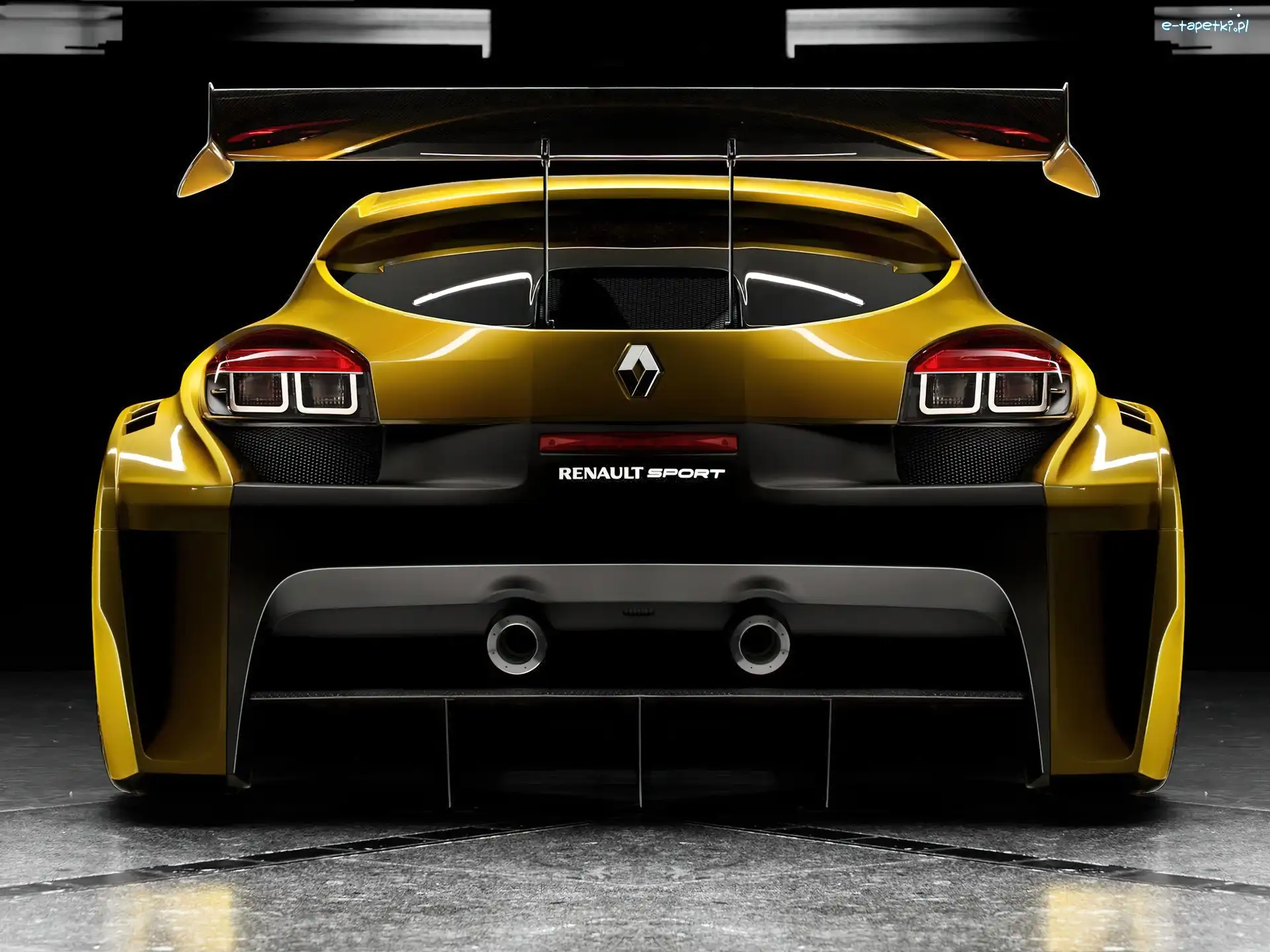 Dyfuzor, Tył, Renault Megane Trophy