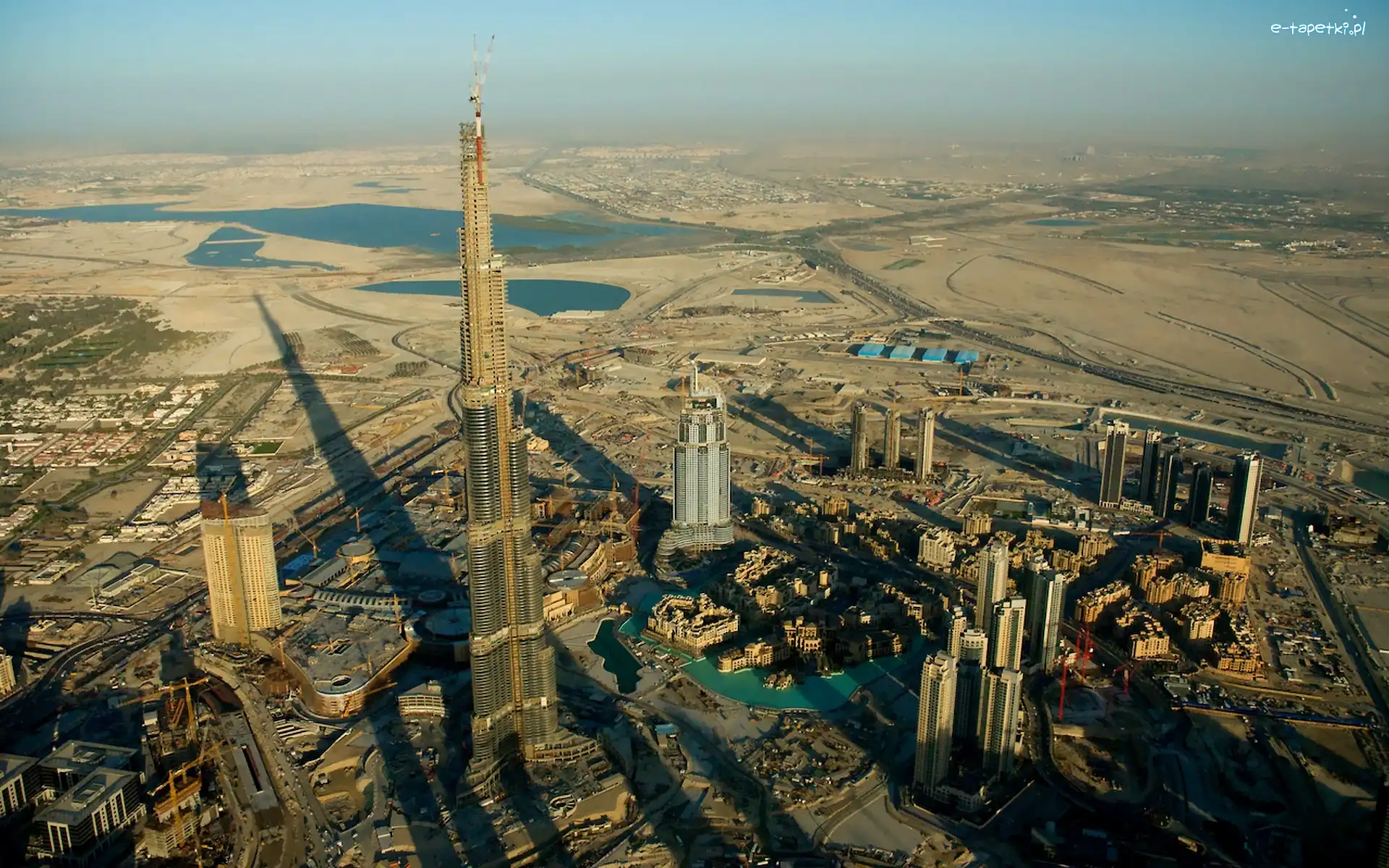 Miasto, Burj Khalifa, Dubaj, Zjednoczone Emiraty Arabskie
