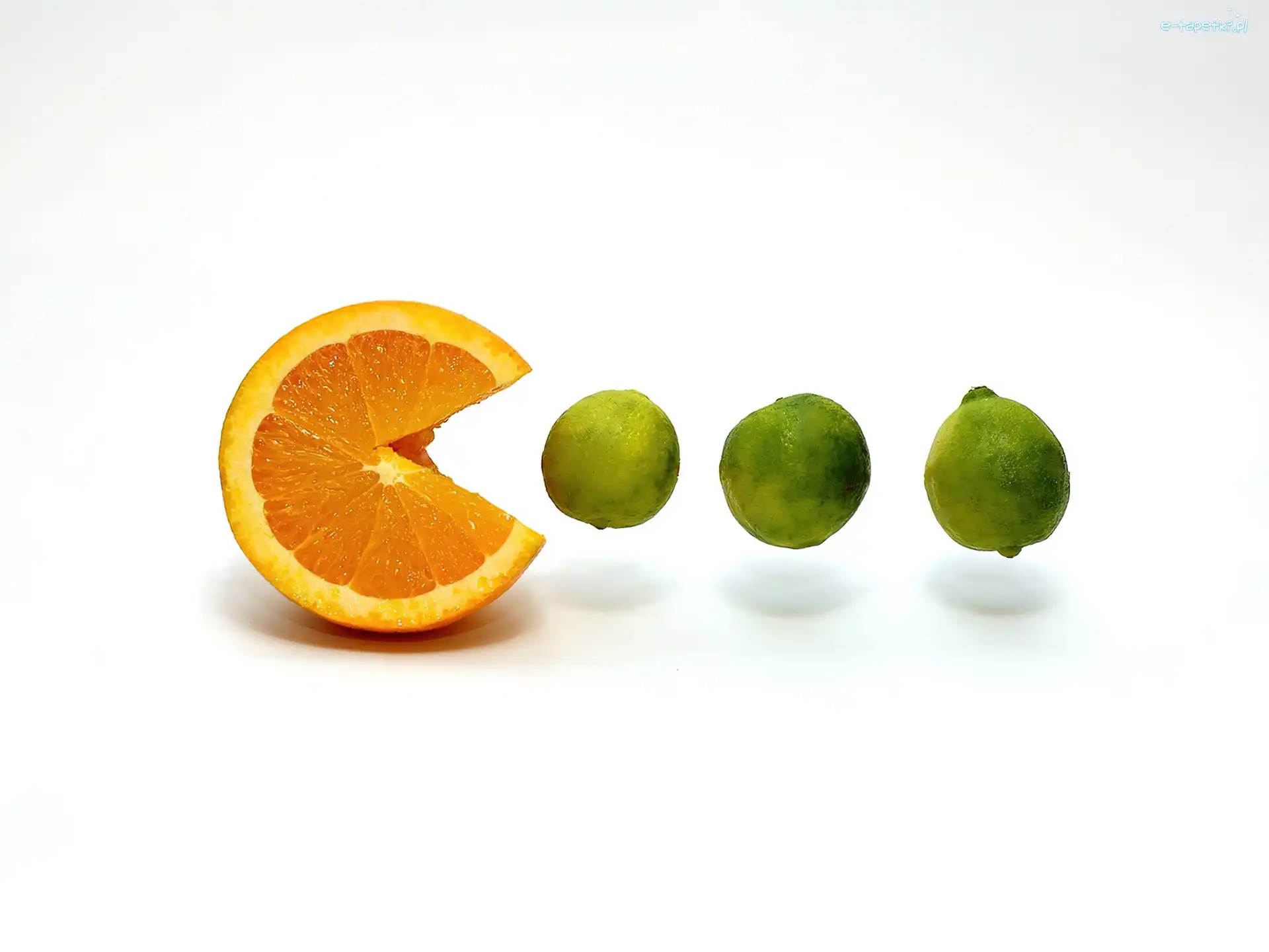 Pac Man, Pomarańcza, Głodna