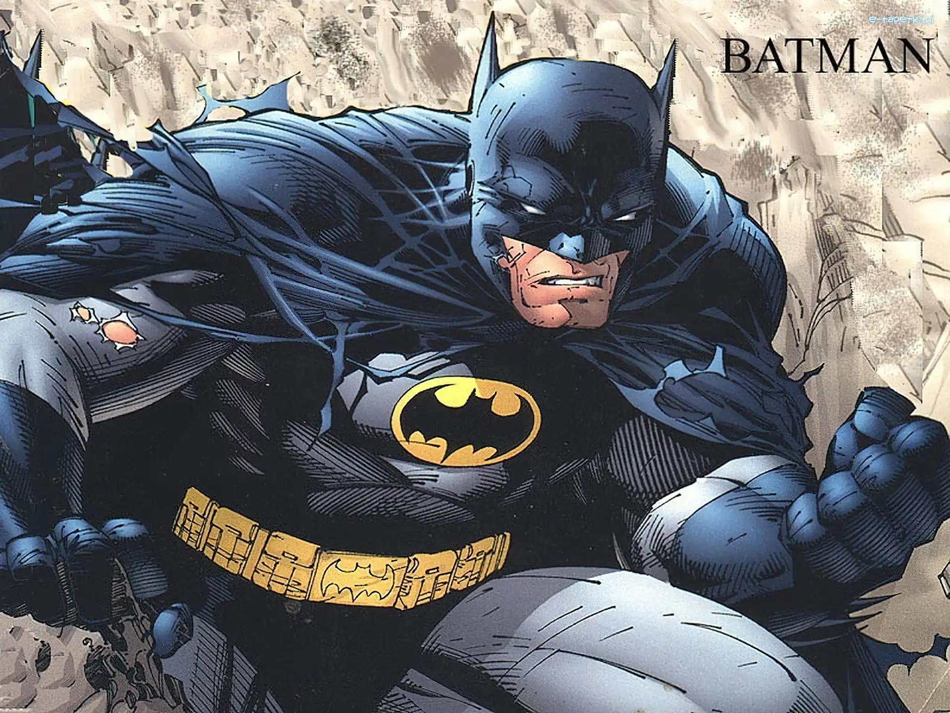 Peleryna, Maska, Batman
